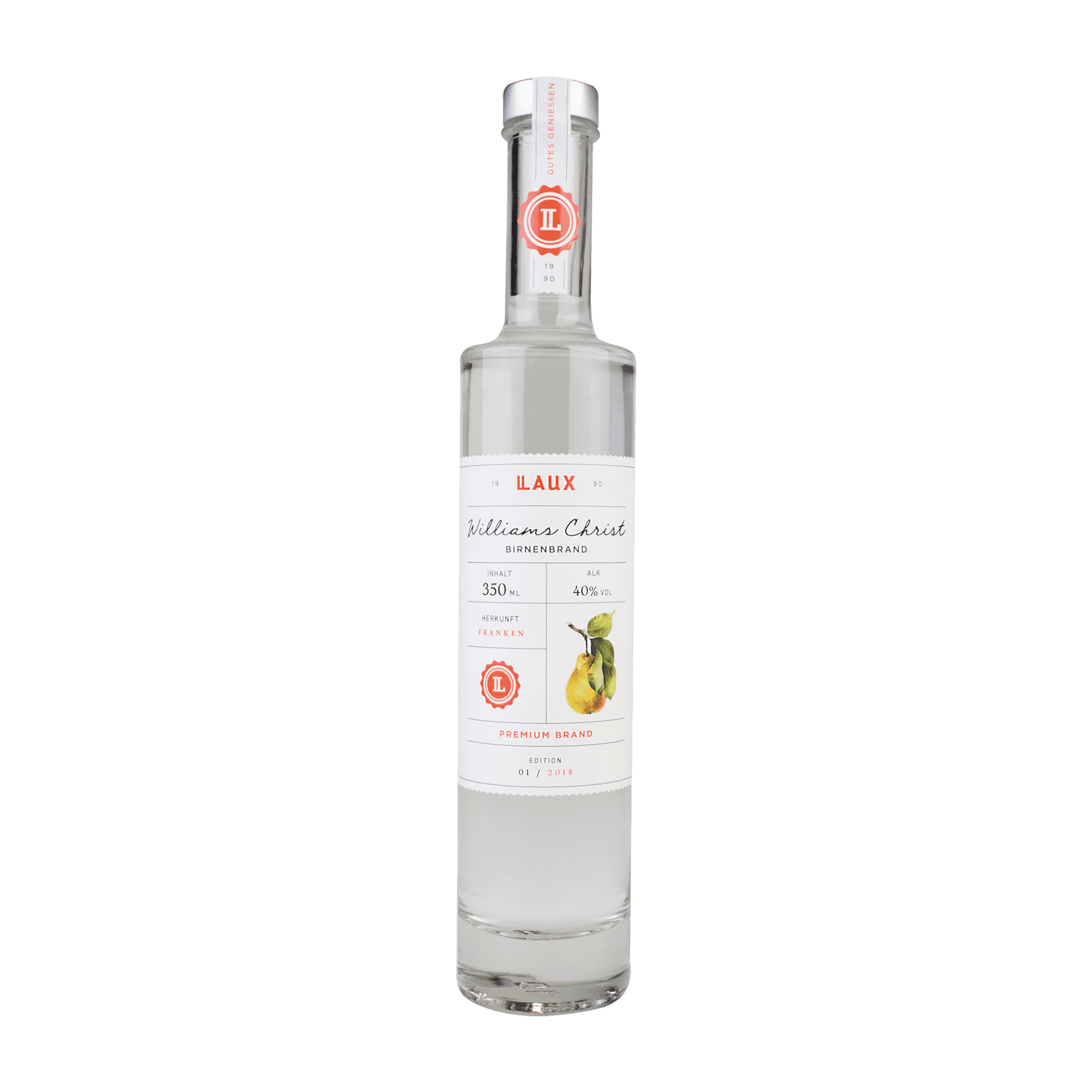 Williams Christ Birnenbrand - 350 ml Flasche Williams Christ Birnenbrand - 350 ml Flasche
