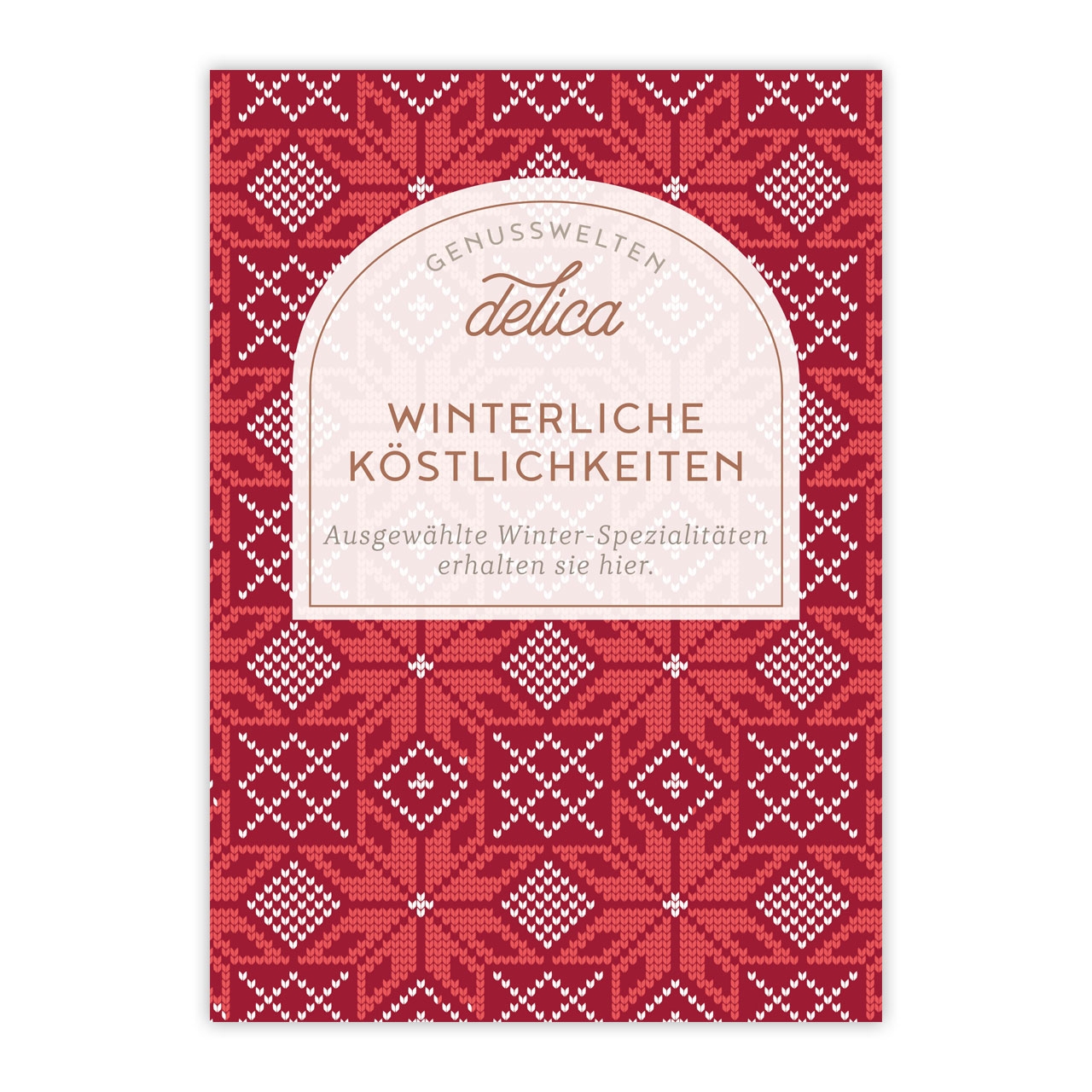 Plakat DIN A1 Winterliche Köstlichkeiten Plakat DIN A1 Winterliche Köstlichkeiten