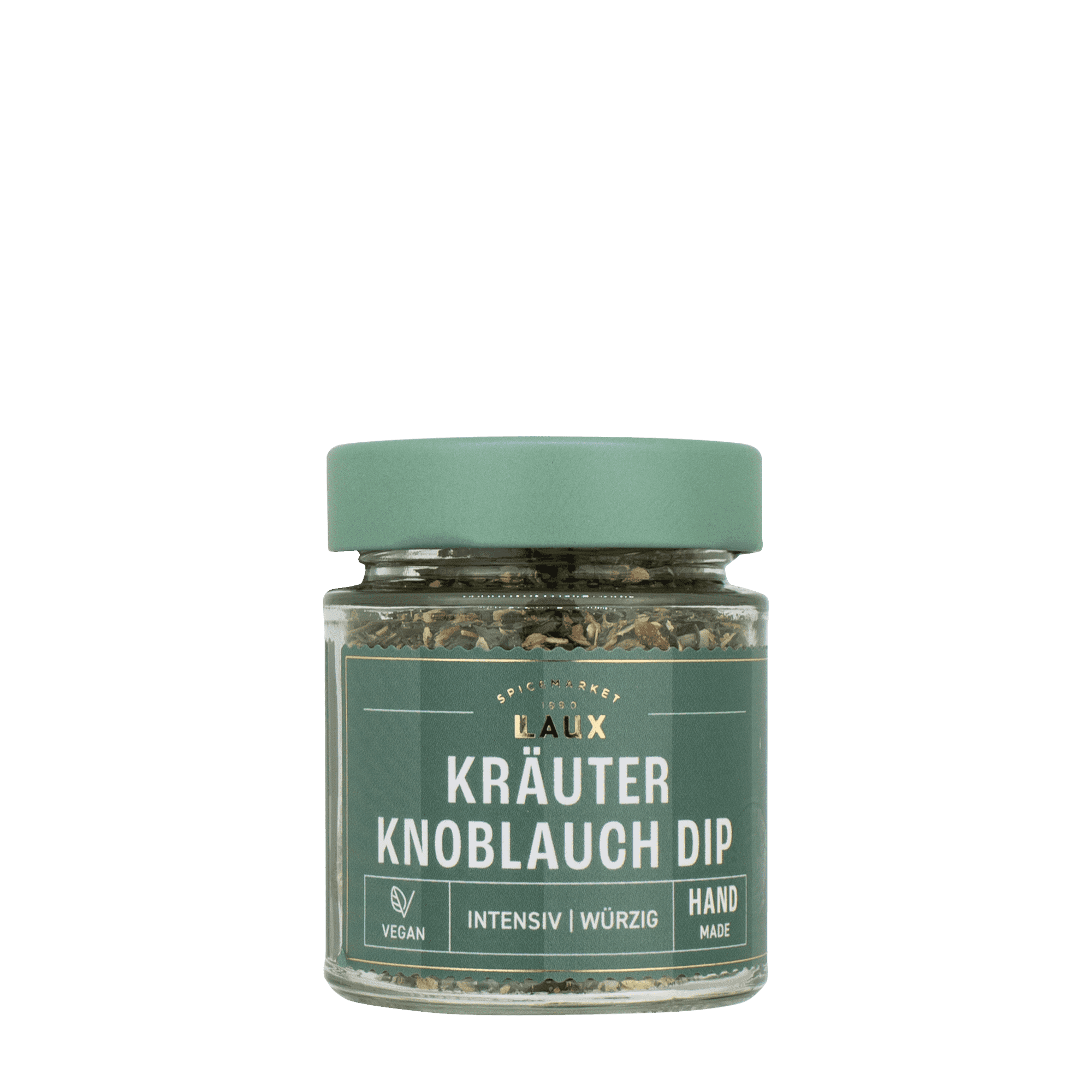 Kräuter-Knoblauch Dip - Gewürzzubereitung - Glas Kräuter-Knoblauch Dip - Gewürzzubereitung - Glas