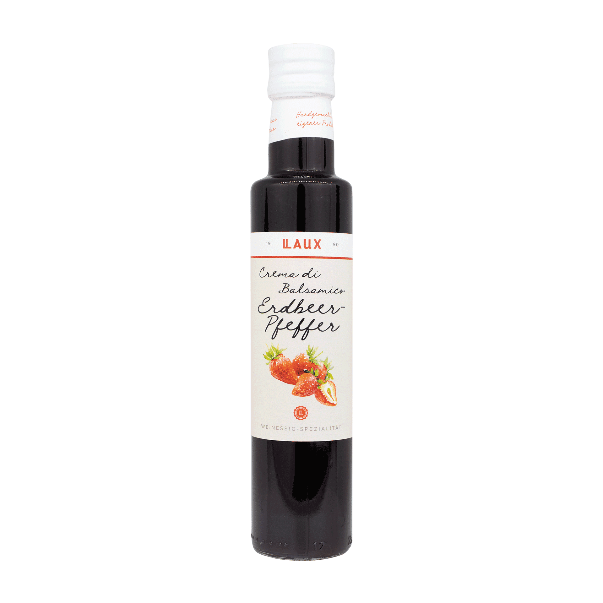 Crema di Balsamico Erdbeer Pfeffer - 250 ml - 3 % Säure