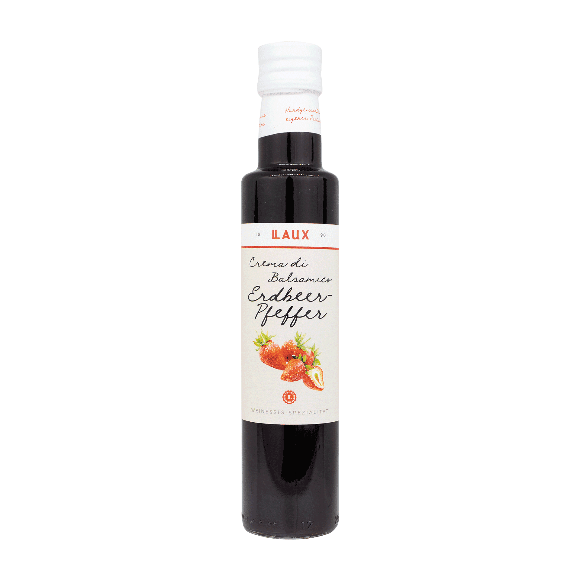 Crema di Balsamico Erdbeer Pfeffer - 250 ml - 3 % Säure Crema di Balsamico Erdbeer Pfeffer - 250 ml - 3 % Säure