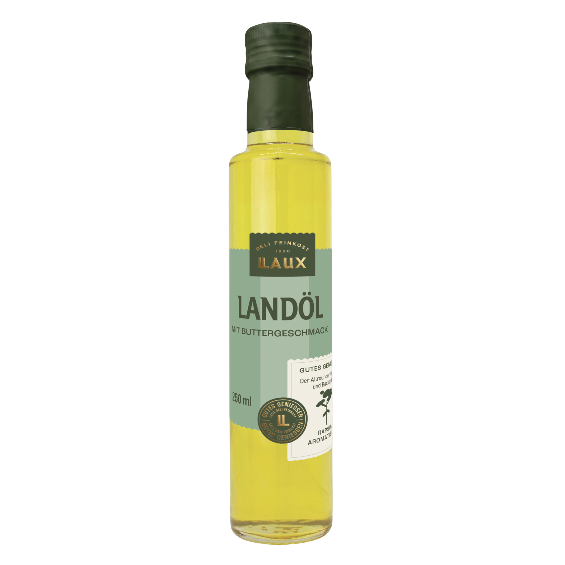 Landöl mit Buttergeschmack auf Rapsöl-Basis - 250 ml Flasche