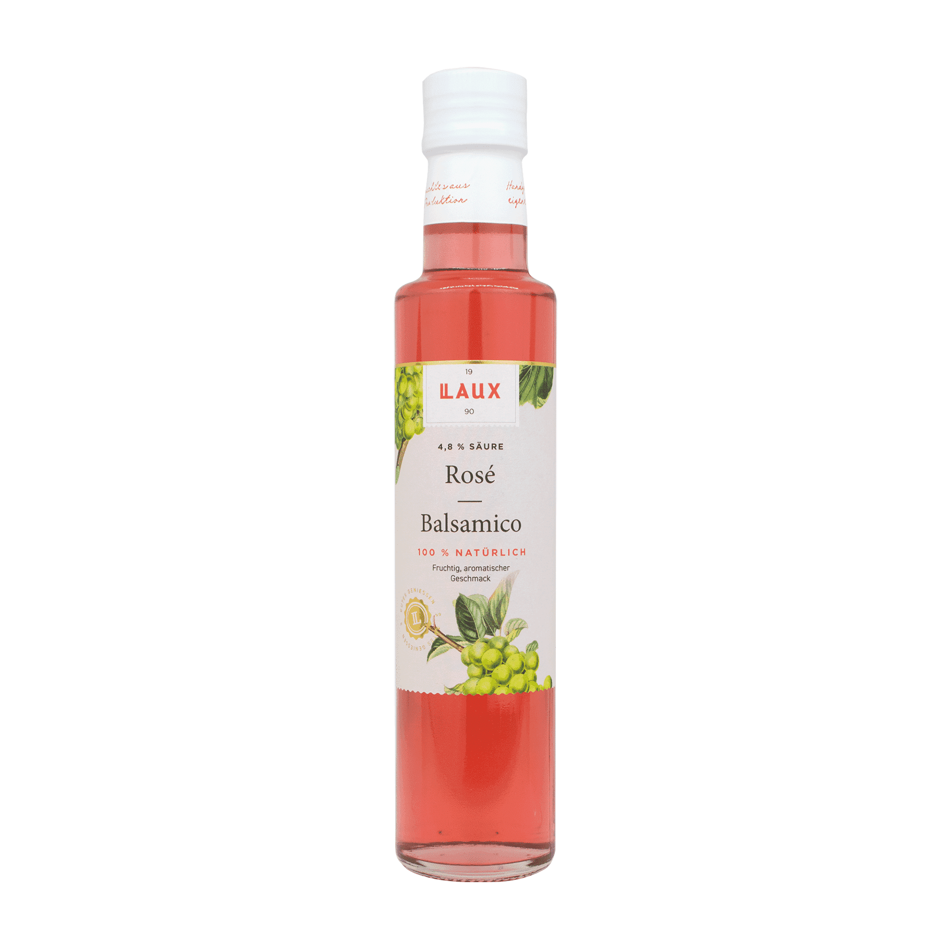Rosé Balsamico - 250 ml Flasche - 4,8% Säure
