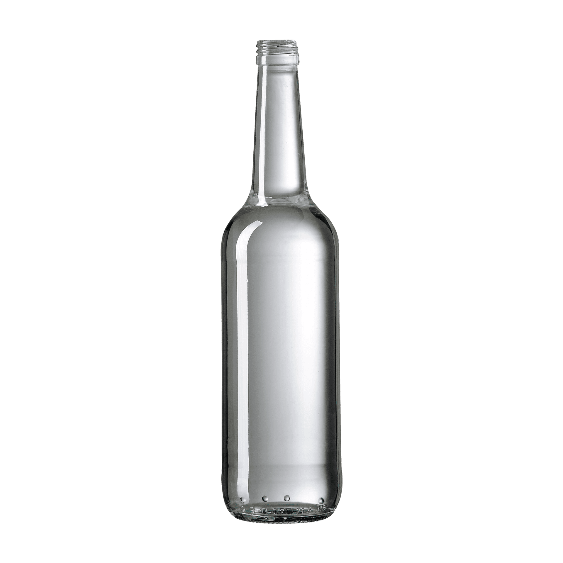 Geradhals Leerflasche - 700 ml Geradhals Leerflasche - 700 ml