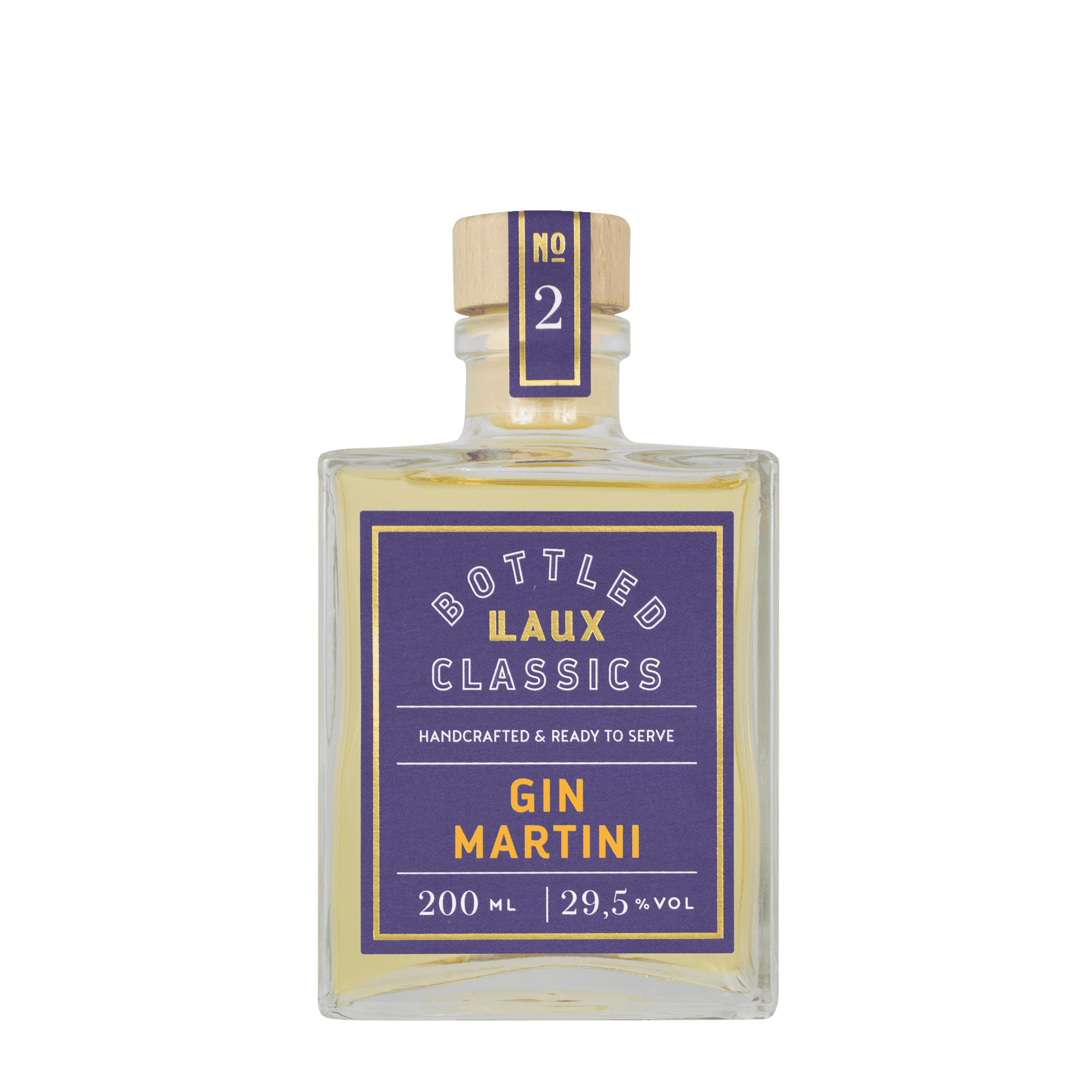 LAUX Gin Martini Bottled Classic in Flasche