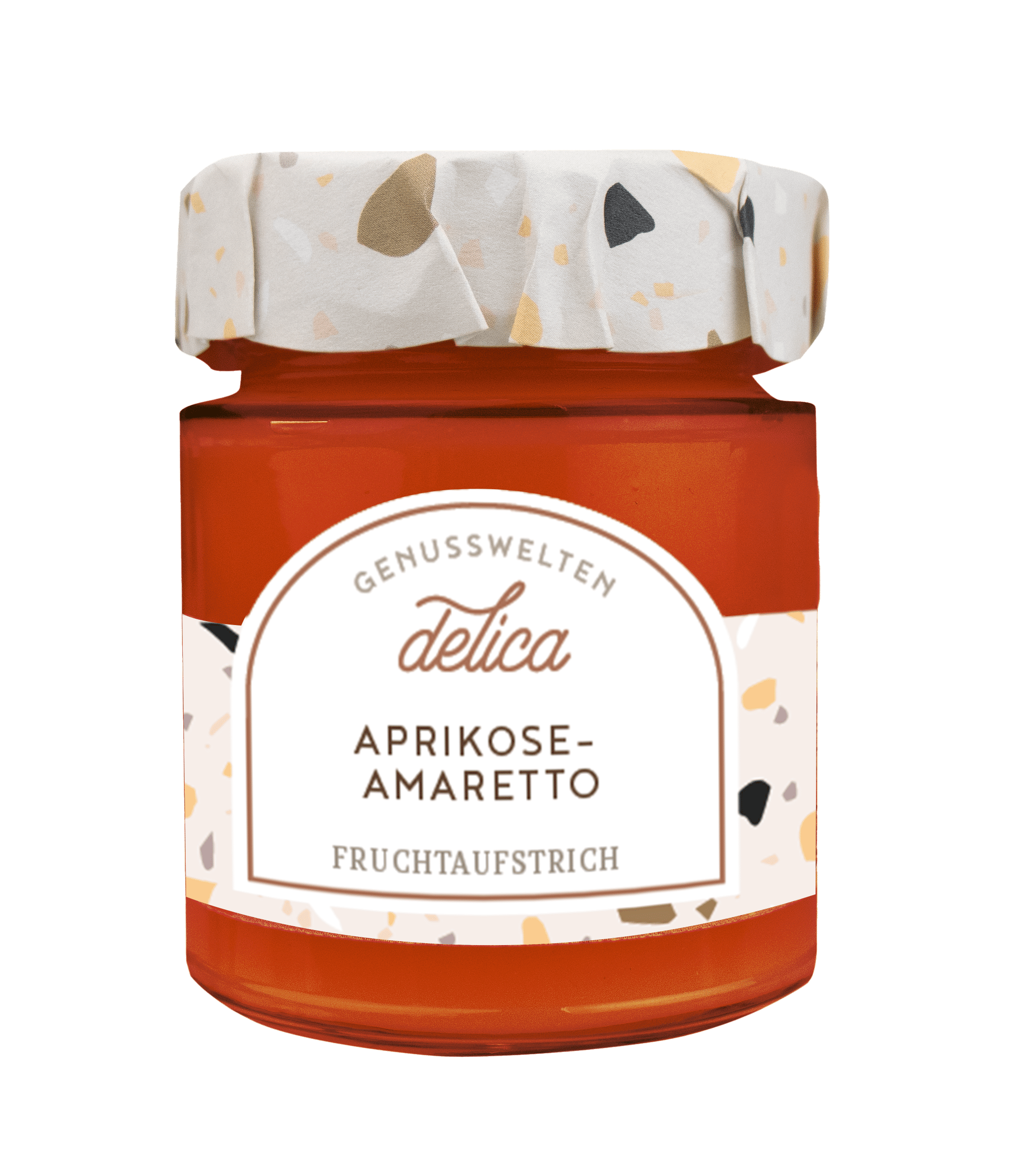 Aprikose-Amaretto Fruchtaufstrich - 150ml Glas