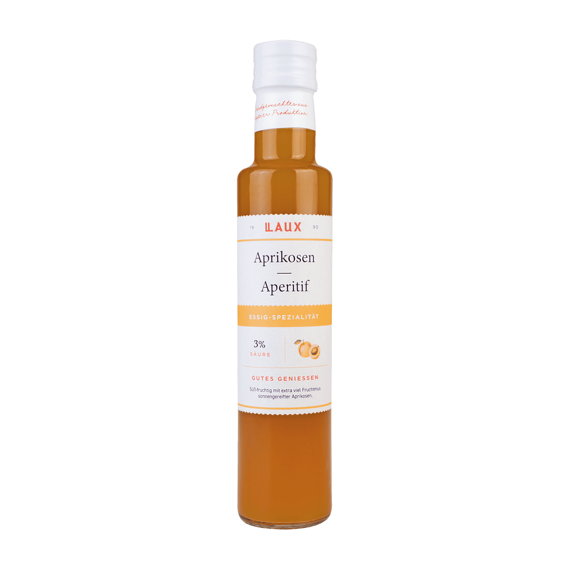 Aprikosen Aperitif  - 250 ml Flasche - 3 % Säure