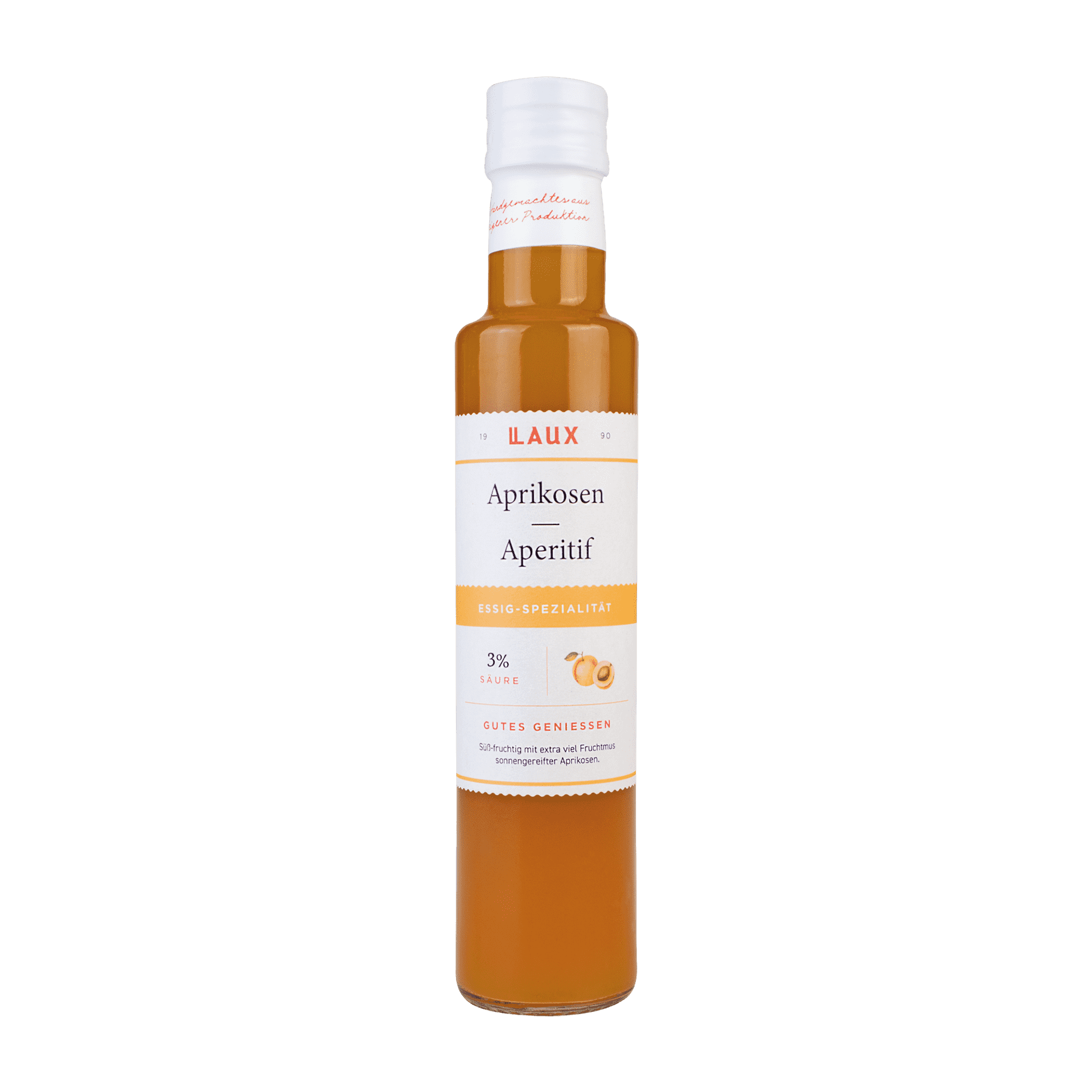 Aprikosen Aperitif  - 250 ml Flasche - 3 % Säure Aprikosen Aperitif  - 250 ml Flasche - 3 % Säure