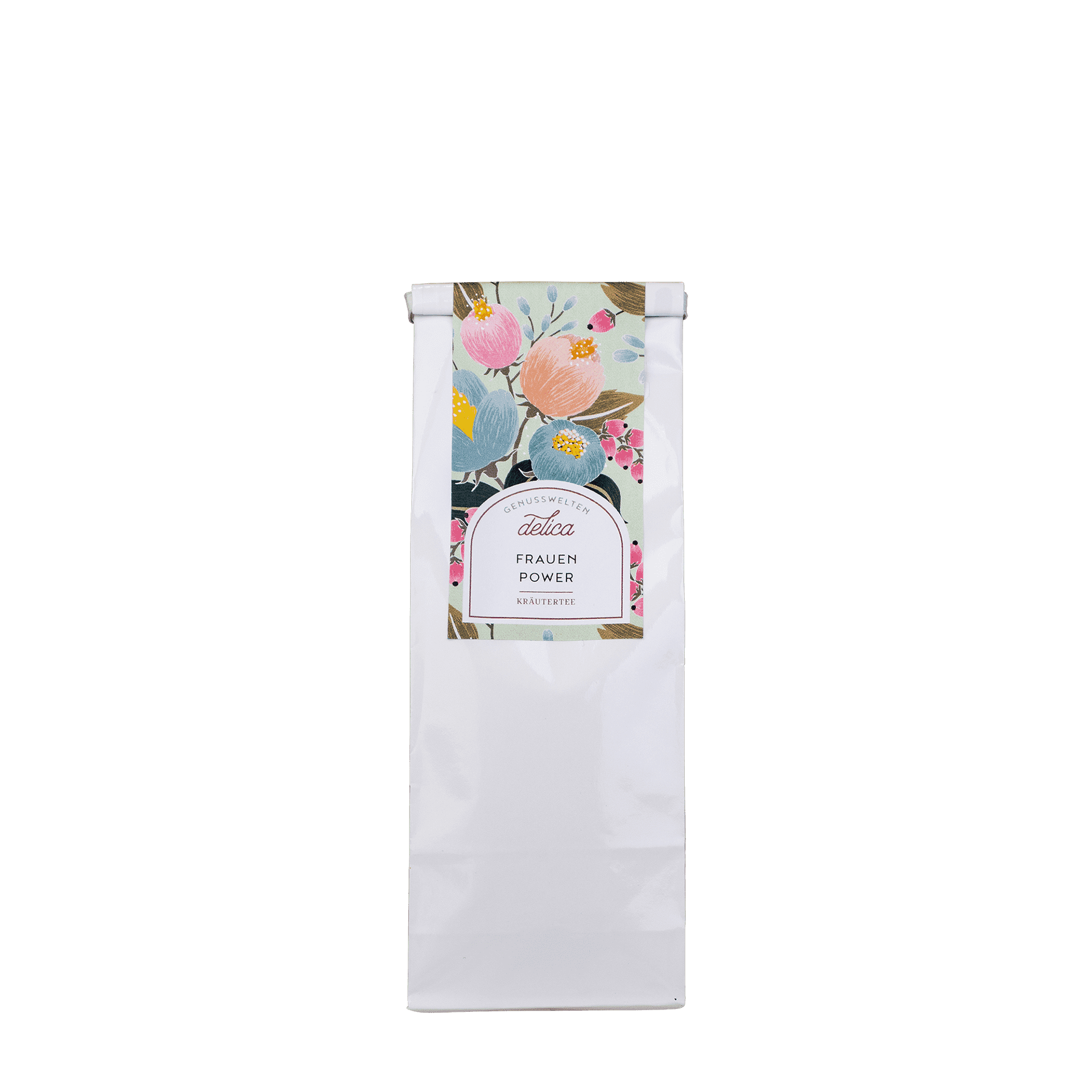 Frauen-Power - Kräutertee mit Kamille & Ingwer - Tüte delica Frauen Power Tee in Nachfülltüte