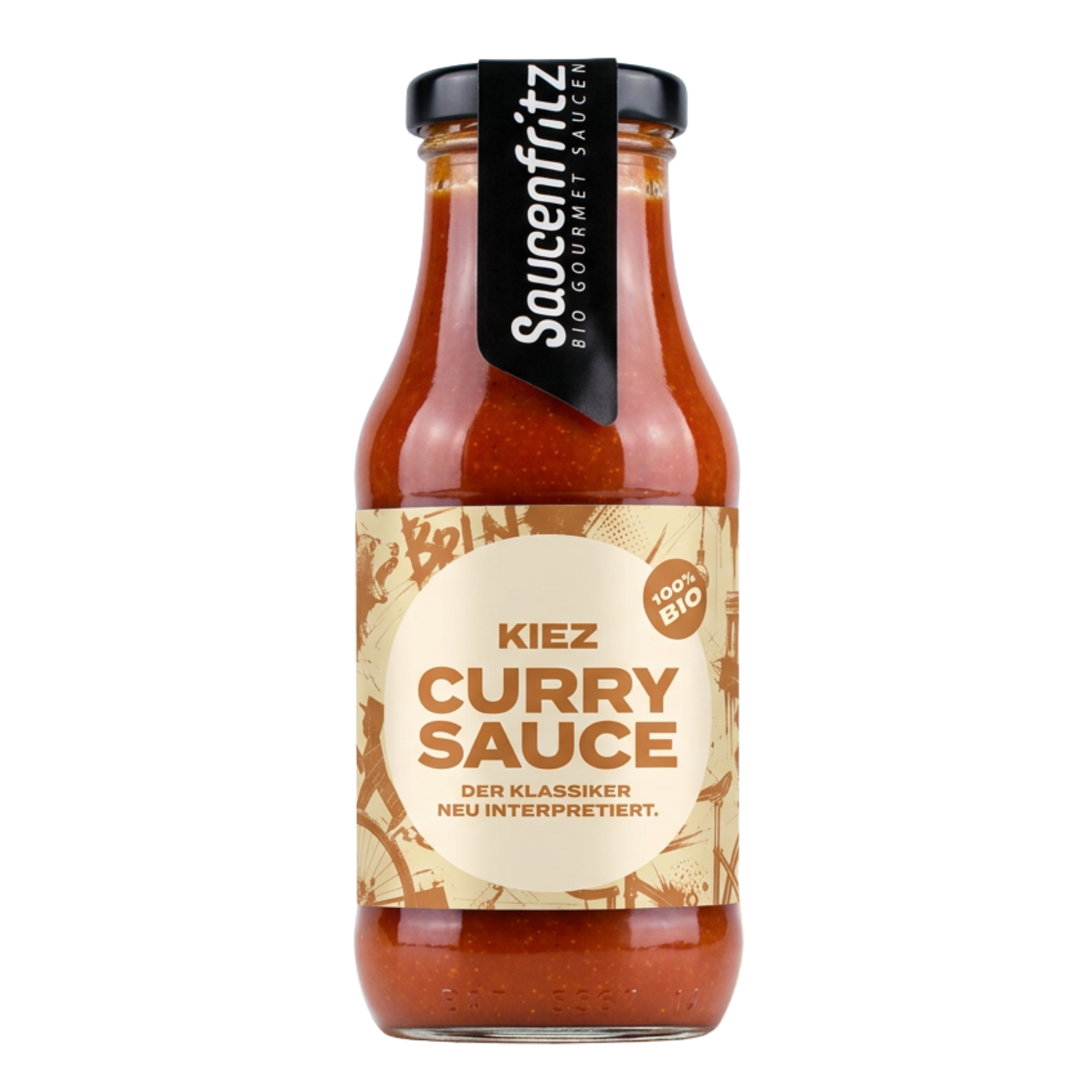 Saucenfritz - Bio Kiez Curry Sauce - 245 ml Flasche