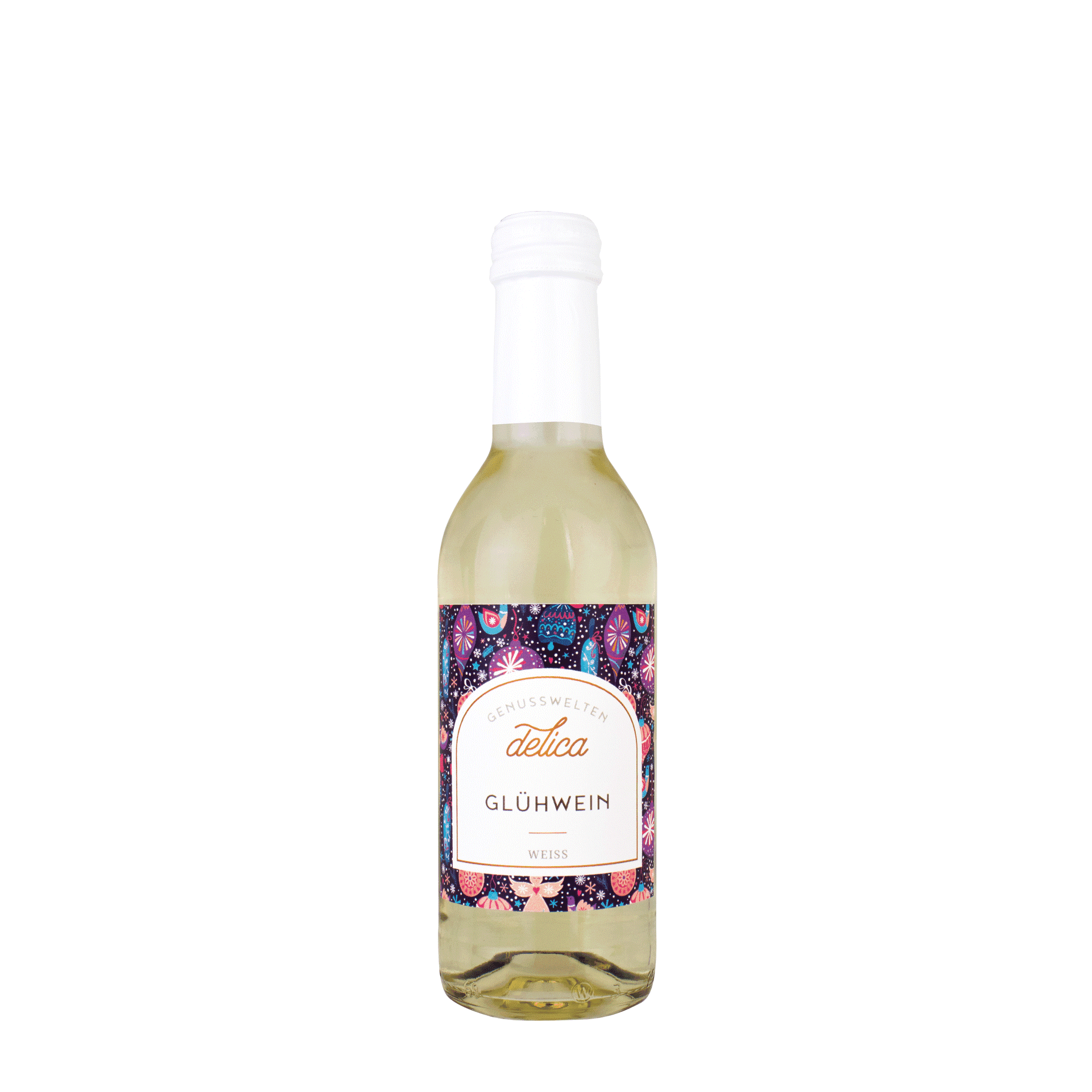 Glühwein weiß - 250 ml Flasche Glühwein weiß - 250 ml Flasche