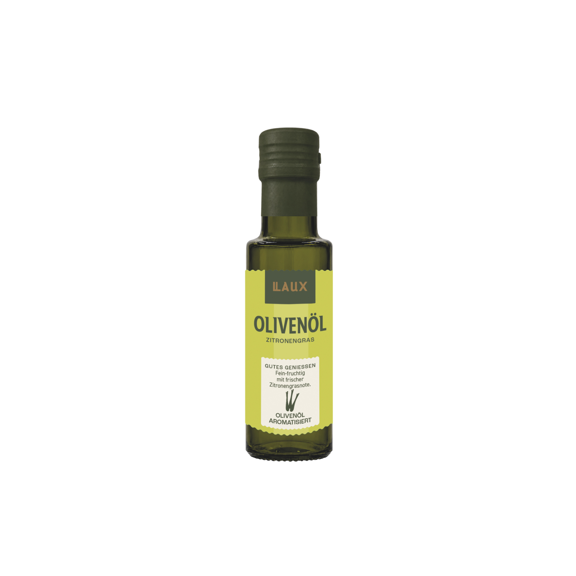 Olivenöl mit Zitronengras - 100 ml Flasche