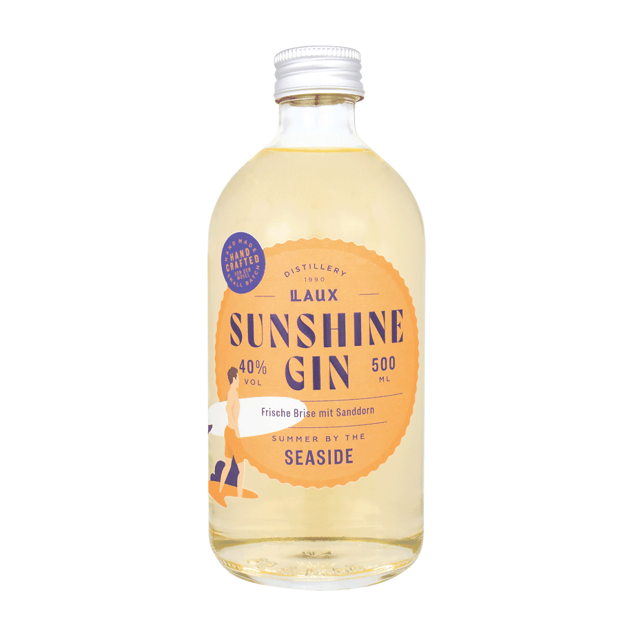 Sunshine Gin - Summer by the Seaside - 500 ml Flasche
