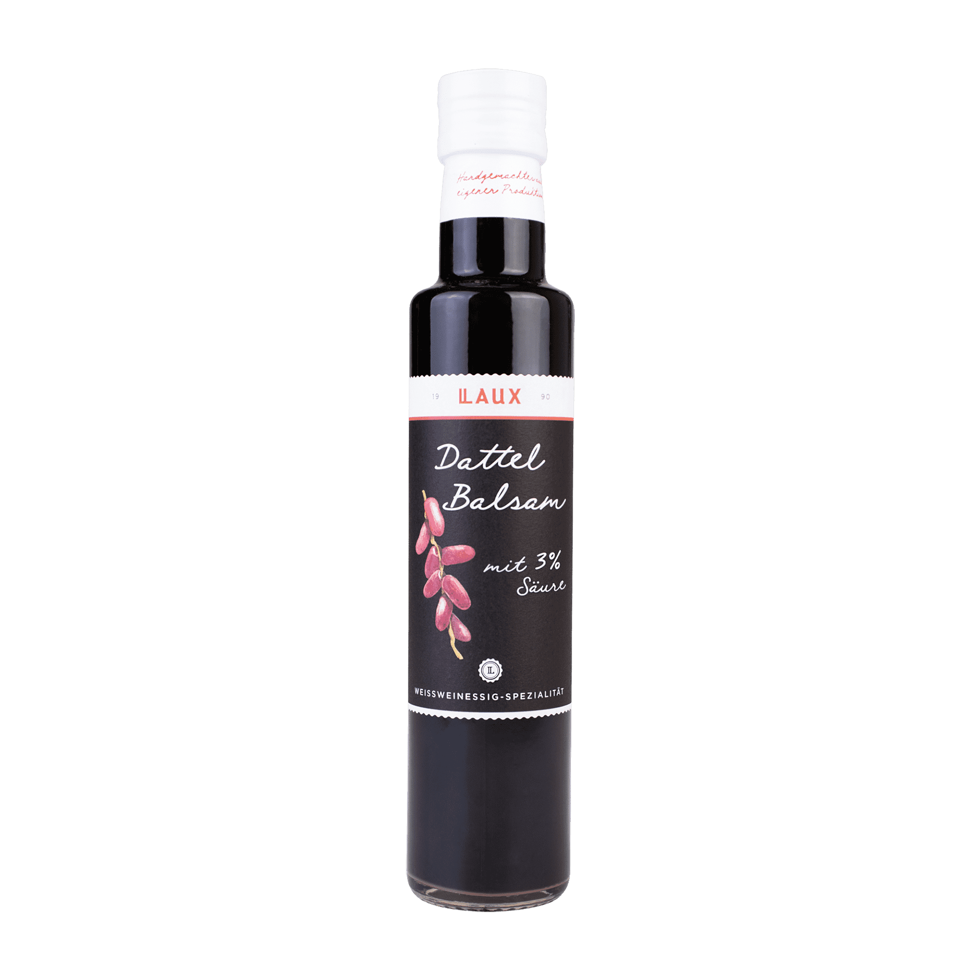 Dattel Balsam - Weinessig-Spezialität - 250 ml Flasche - 3 % Säure Dattel Balsam - Weinessig-Spezialität - 250 ml Flasche - 3 % Säure