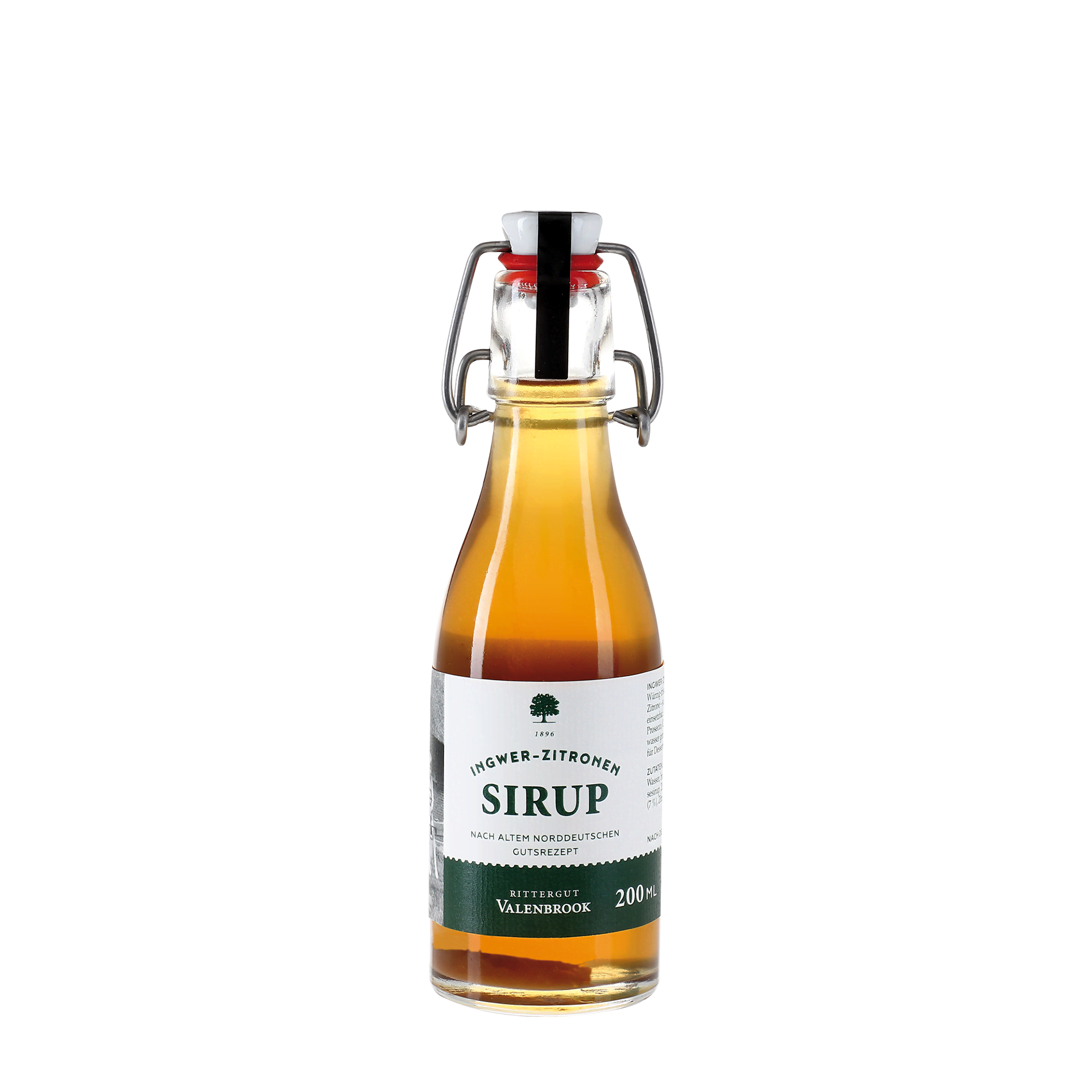 Ingwer-Zitronen Sirup - 200 ml Flasche Ingwer-Zitronen Sirup - 200 ml Flasche