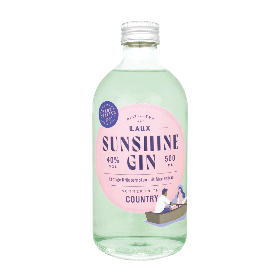 Sunshine Gin - Summer in the Country - 500 ml Flasche