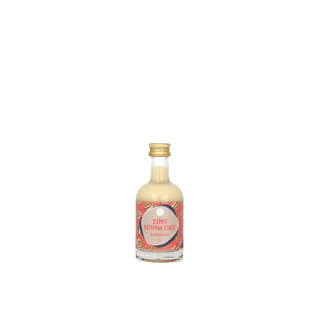 Zimtschnecken Sahnelikör - Sahniger Zimtlikör in 50 ml Flasche