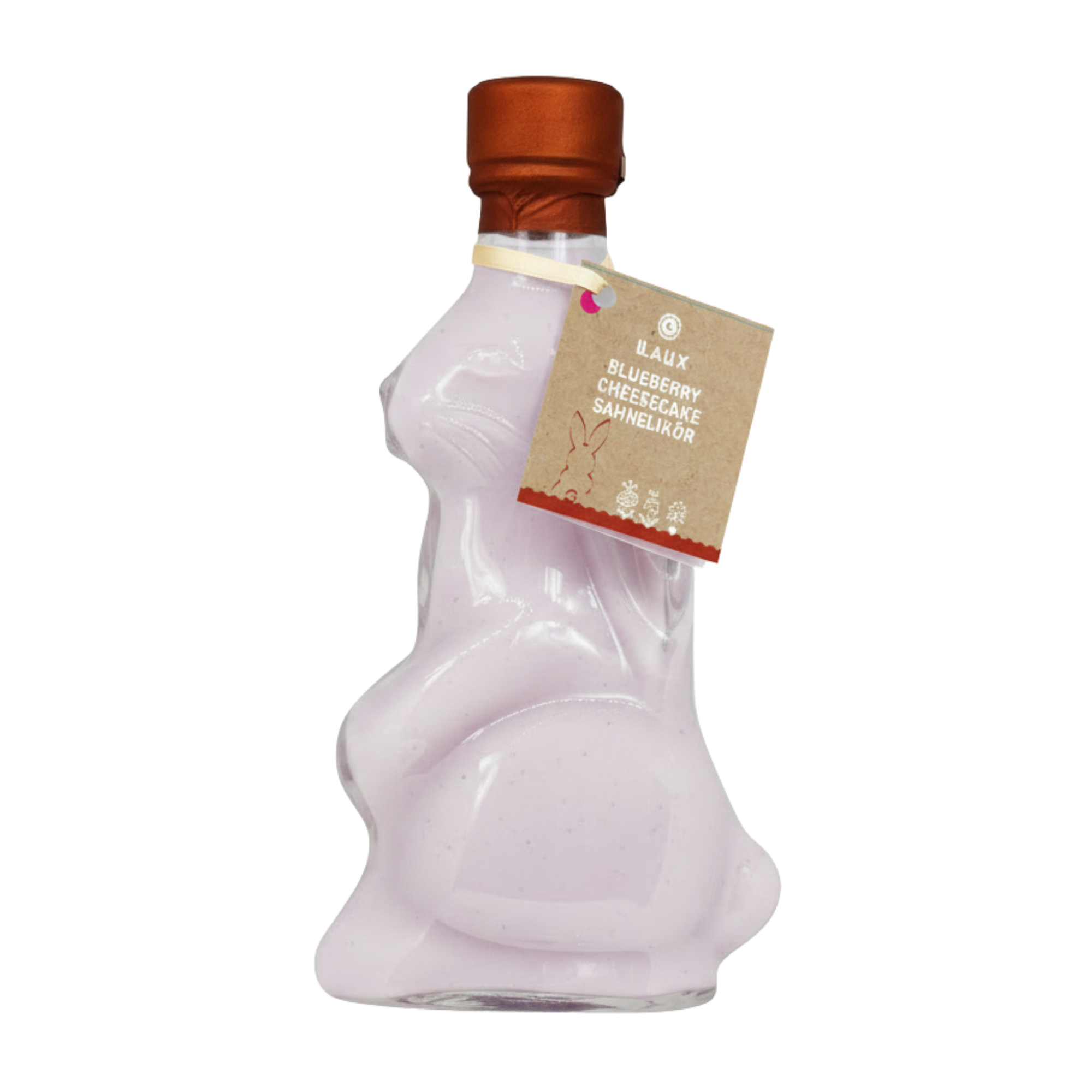 Blueberry Cheesecake Sahnelikör - 200 ml Hasenflasche