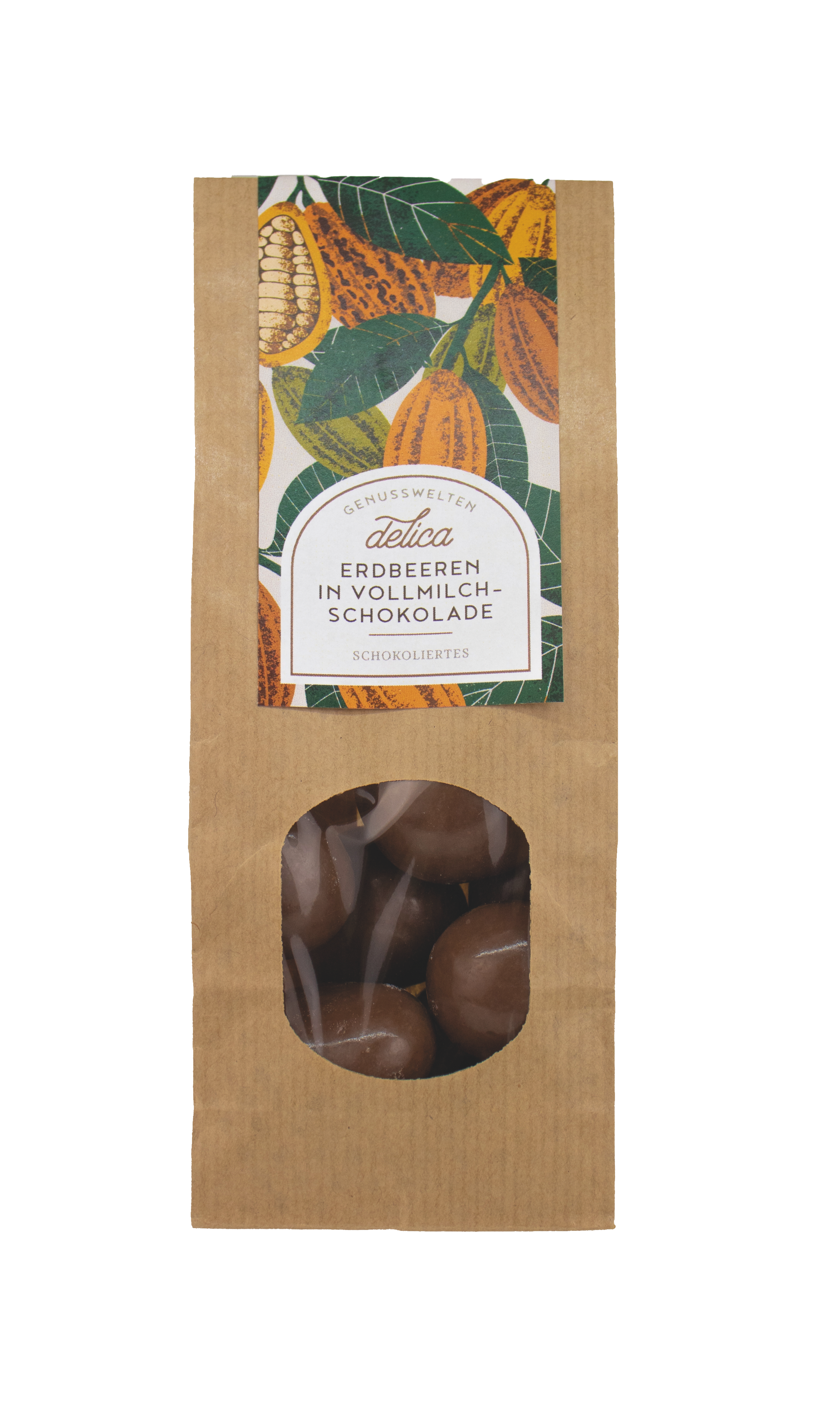 ERDBEEREN IN VOLLMILCHSCHOKOLADE ERDBEEREN IN VOLLMILCHSCHOKOLADE