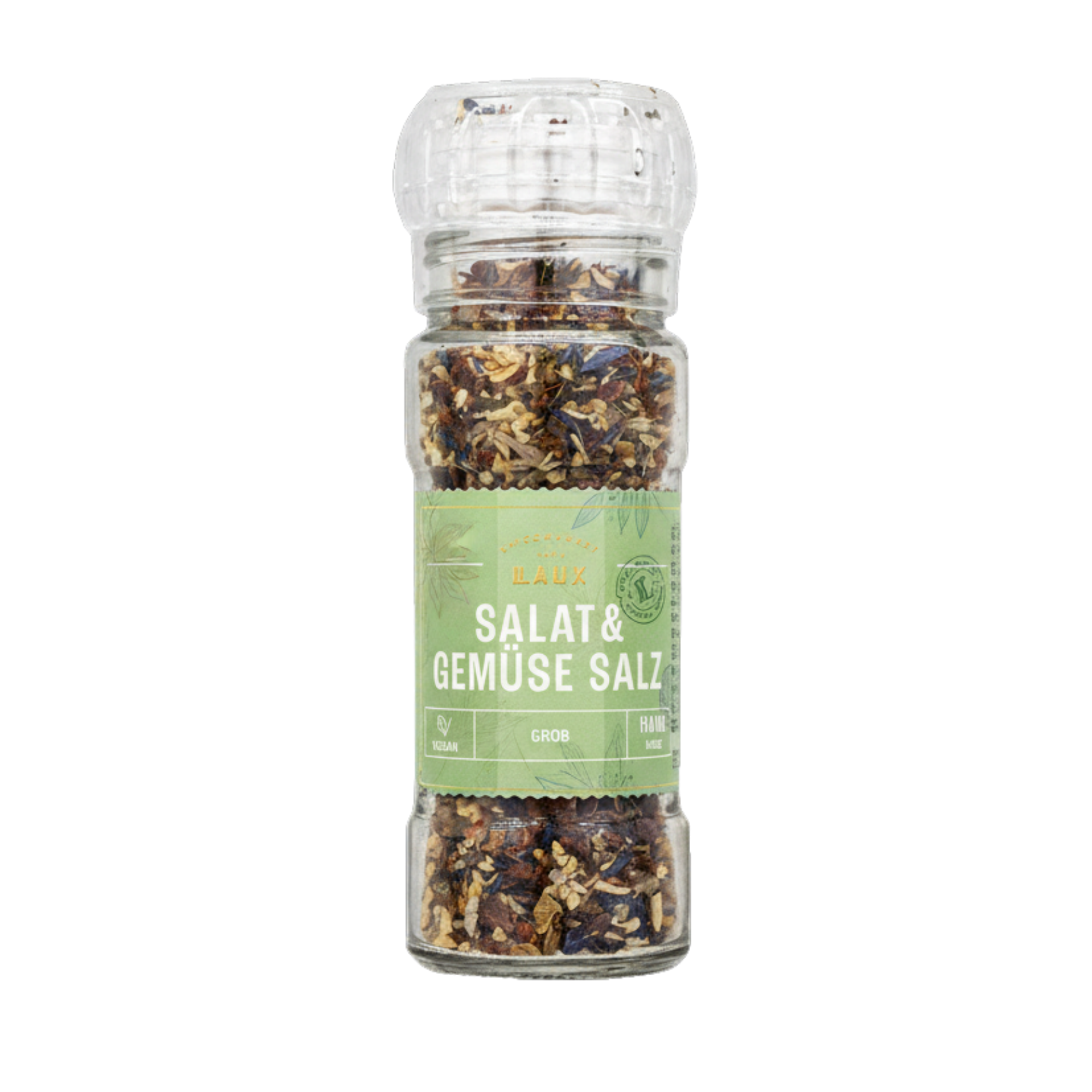 Salat & Gemüse Salz in Keramikmühle