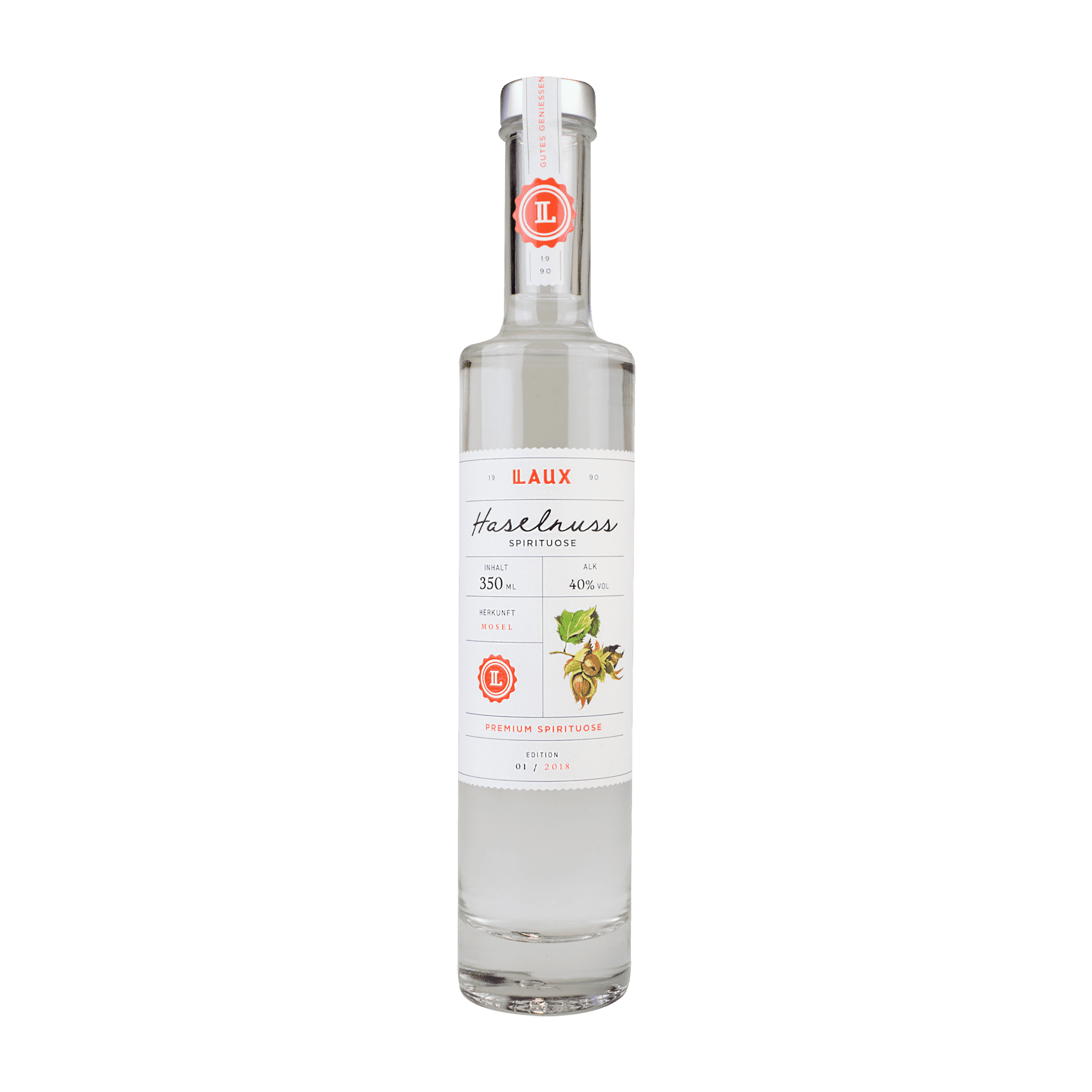 Haselnuss-Spirituose - 350 ml Flasche Haselnuss-Spirituose - 350 ml Flasche