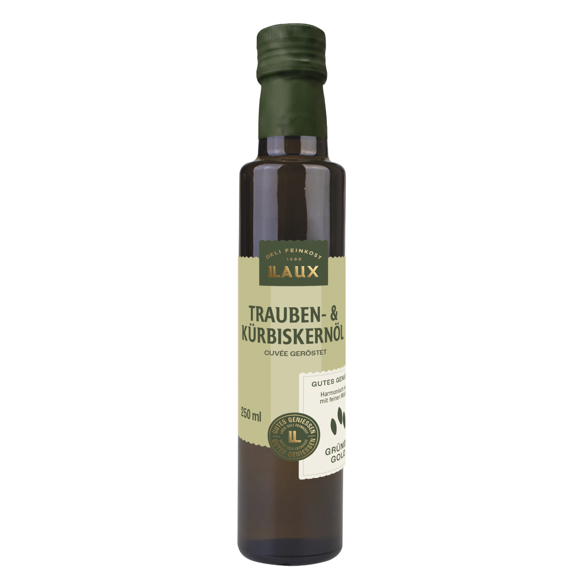 Cuveé Traubenkernöl mit Kürbiskernöl - 250 ml Flasche