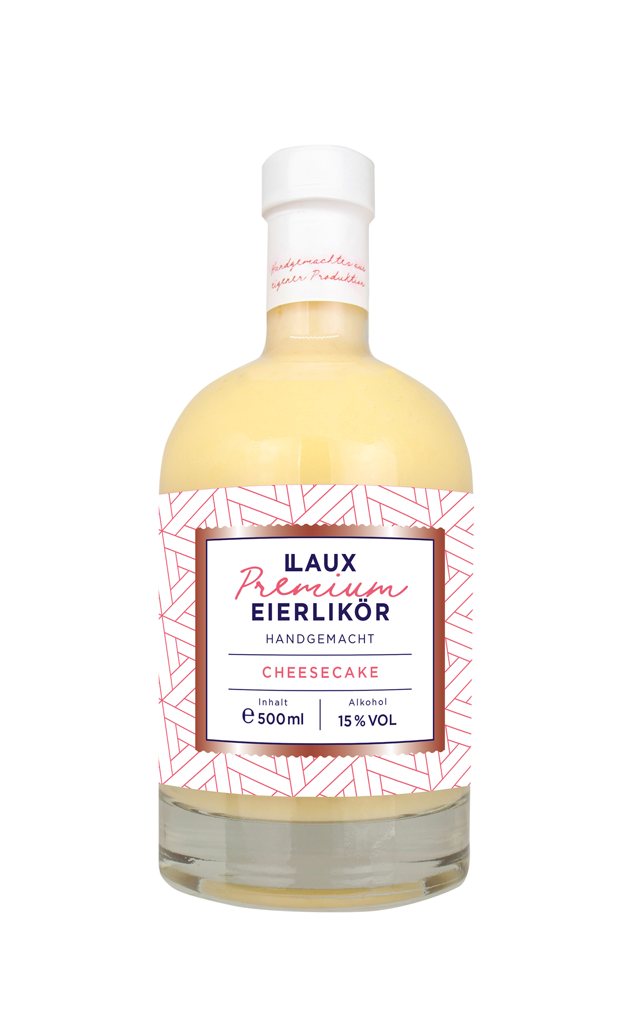 Premium Eierlikör Cheesecake - 500 ml Flasche