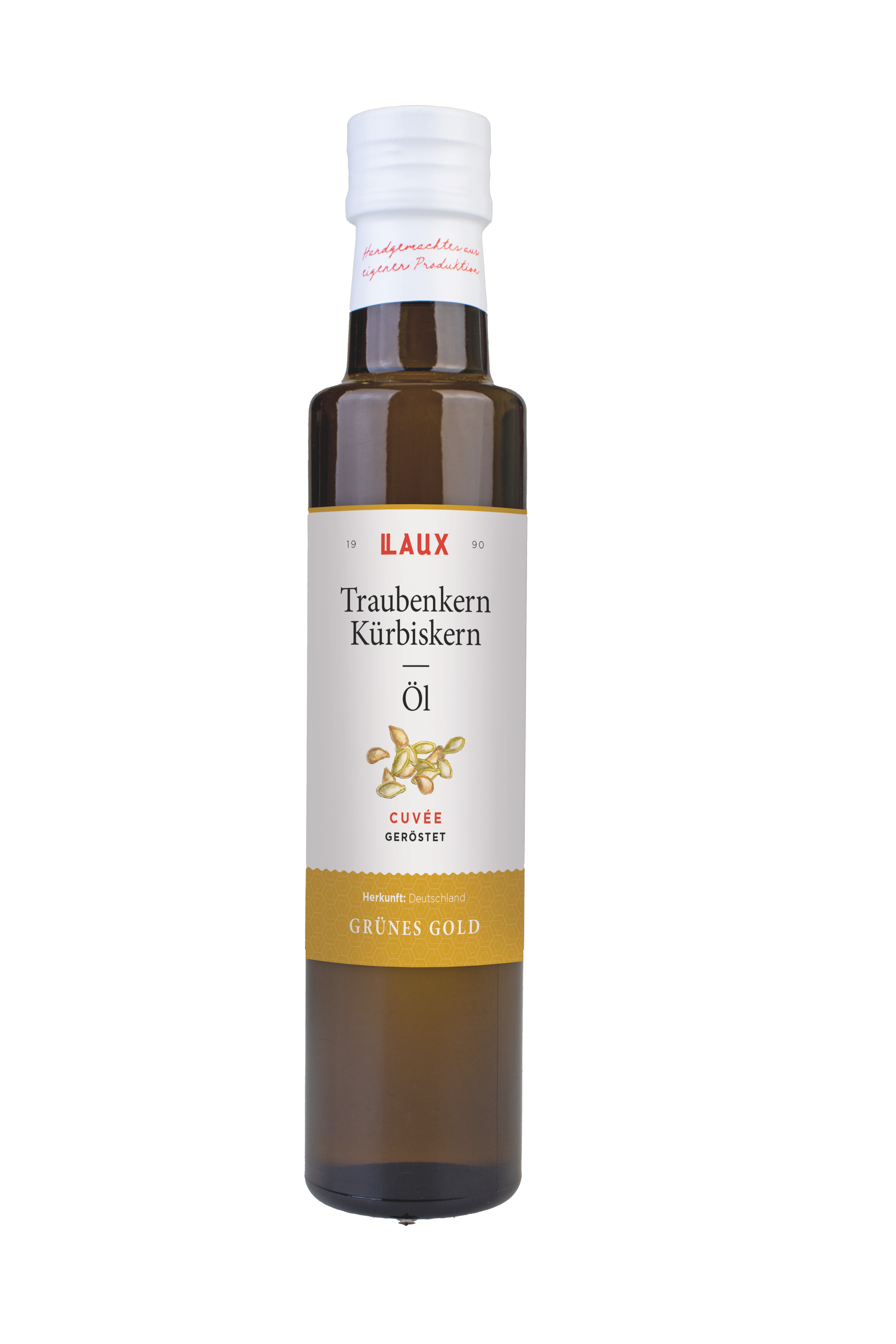 Cuveé Traubenkernöl mit Kürbiskernöl - 250ml Flasche Cuveé Traubenkernöl mit Kürbiskernöl - 250ml Flasche