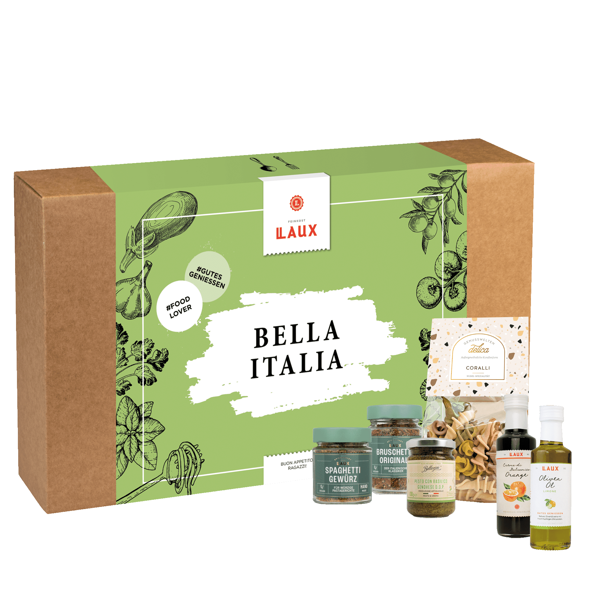 Bella Italia Geschenkset - Italienische Feinkost-Spezialitäten