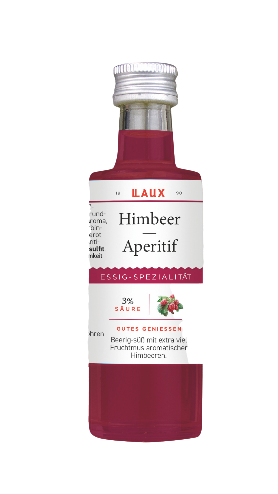 Himbeer Aperitif Essig - 40ml Flasche Himbeer Aperitif Essig - 40ml Flasche