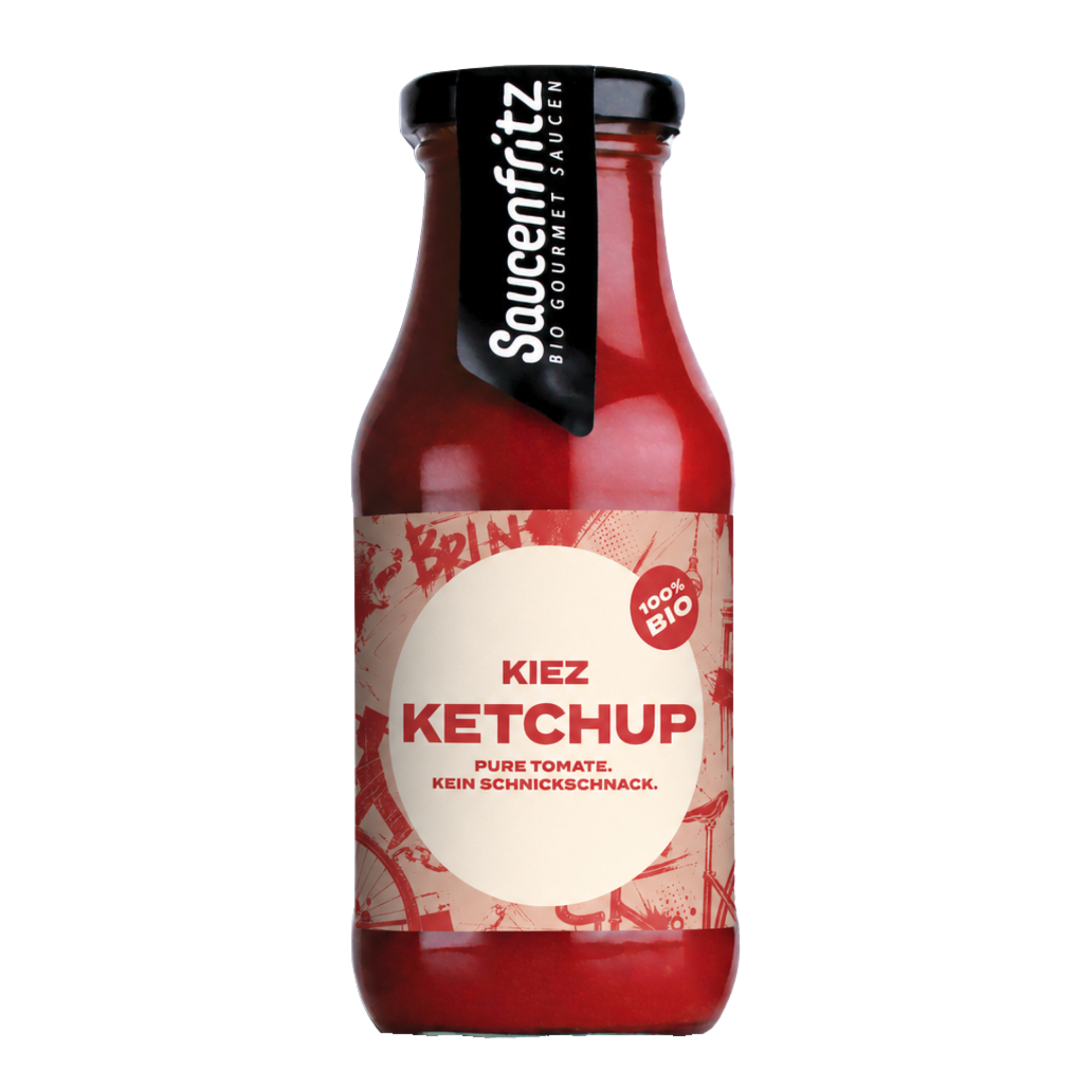 Saucenfritz - Bio Kiez-Ketchup - 245 ml Flasche