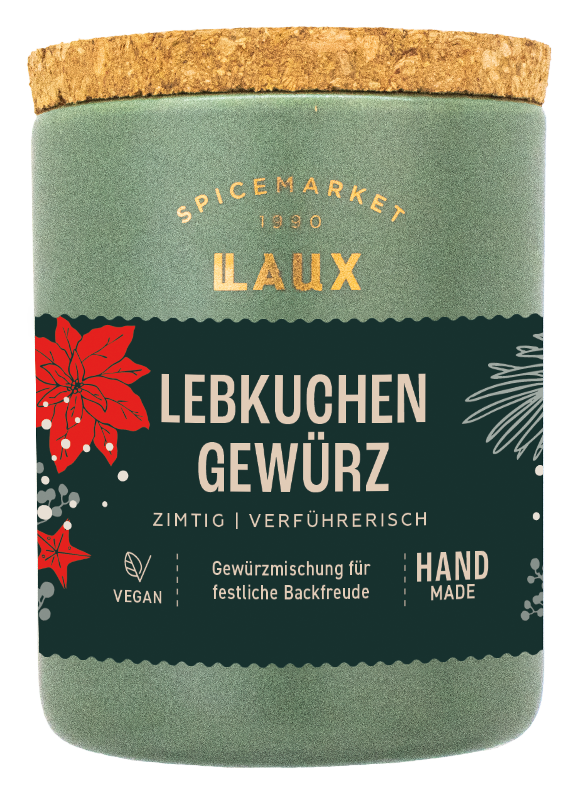 Lebkuchen Gewürzmischung  - 50g - im schicken Keramiktopf 