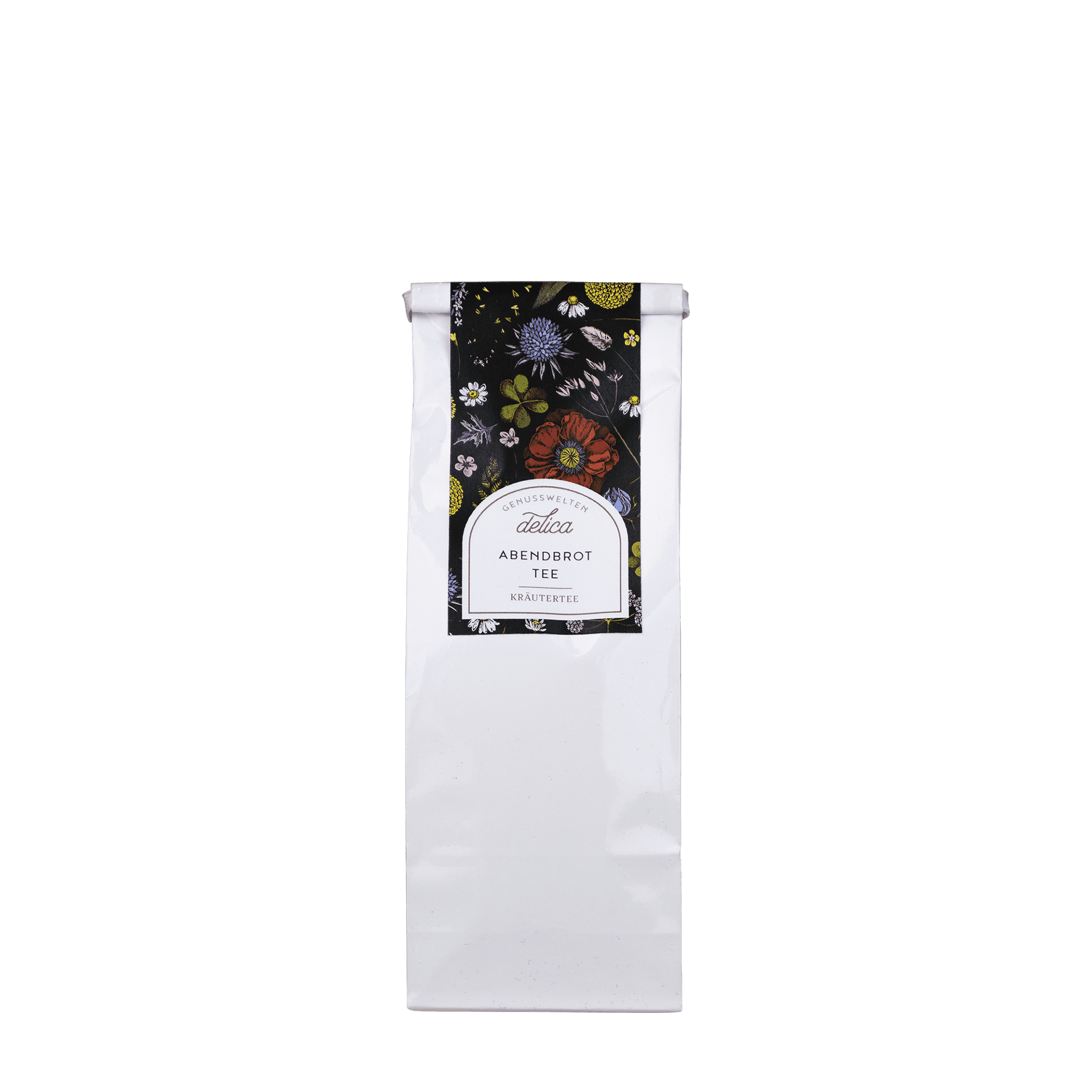 Abendbrot-Tee - Kräutertee mit Melisse, Pfefferminze & Kamille  - Tüte Abendbrot-Tee - Kräutertee mit Melisse, Pfefferminze & Kamille  - Tüte
