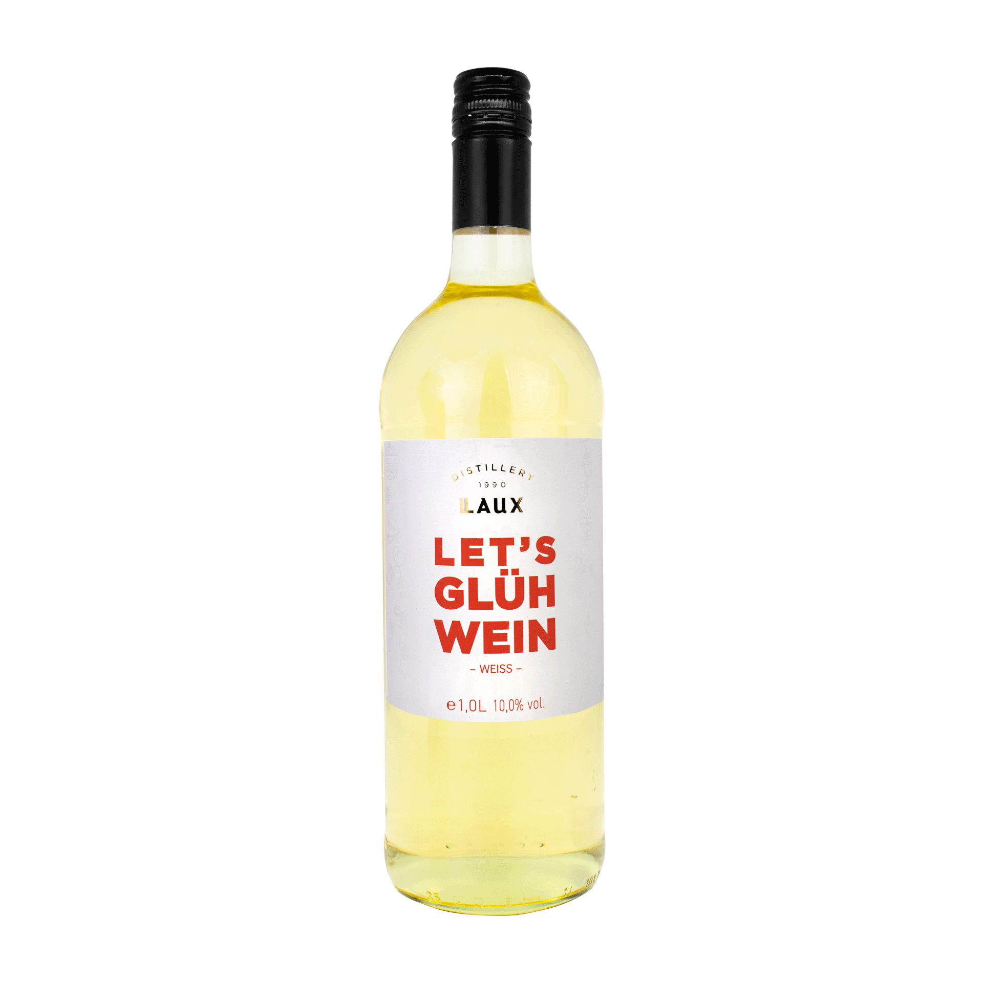 Weißer Glühwein - Let's Glühwein - 1 L Flasche