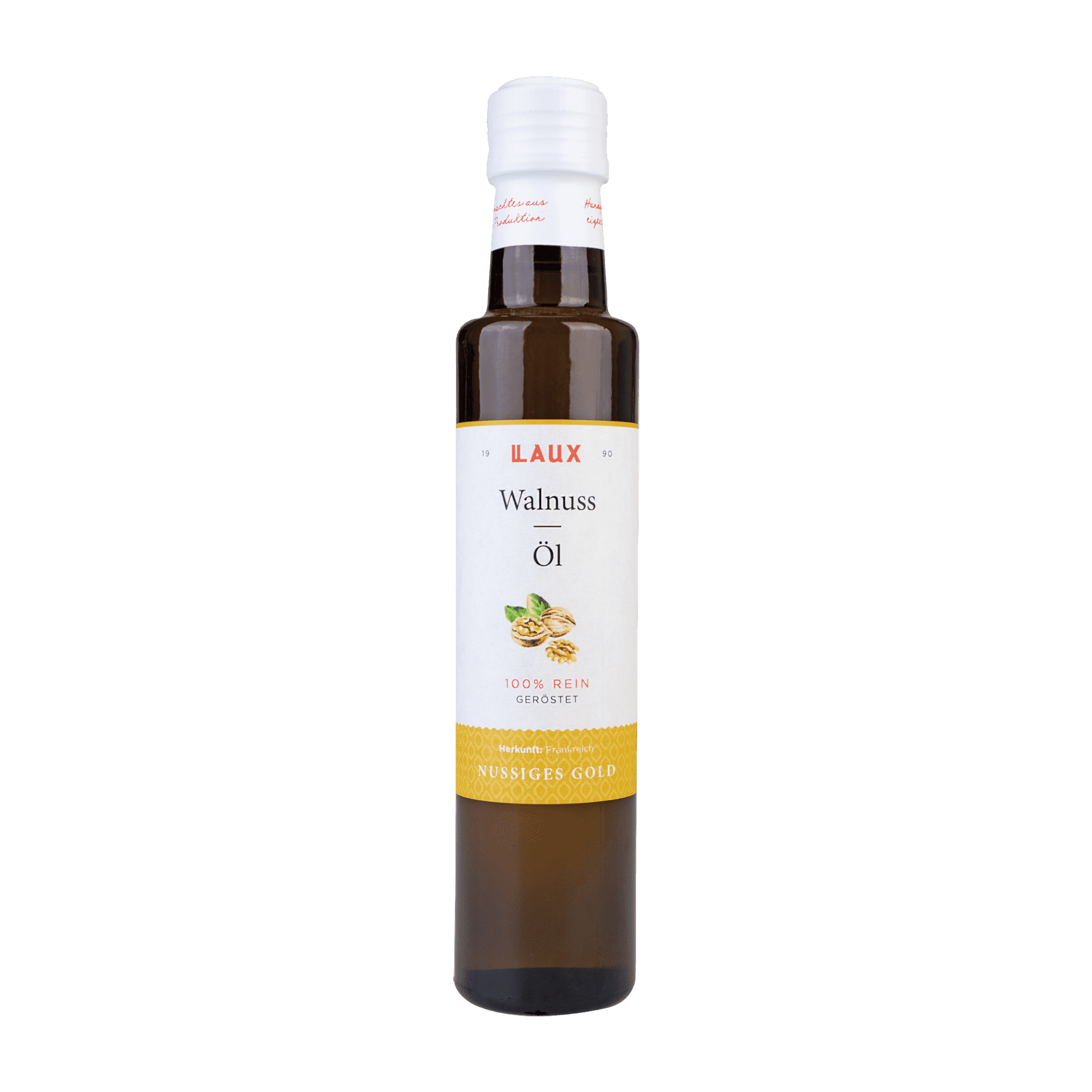 Walnuss-Öl geröstet - 250 ml Flasche Walnuss-Öl geröstet - 250 ml Flasche