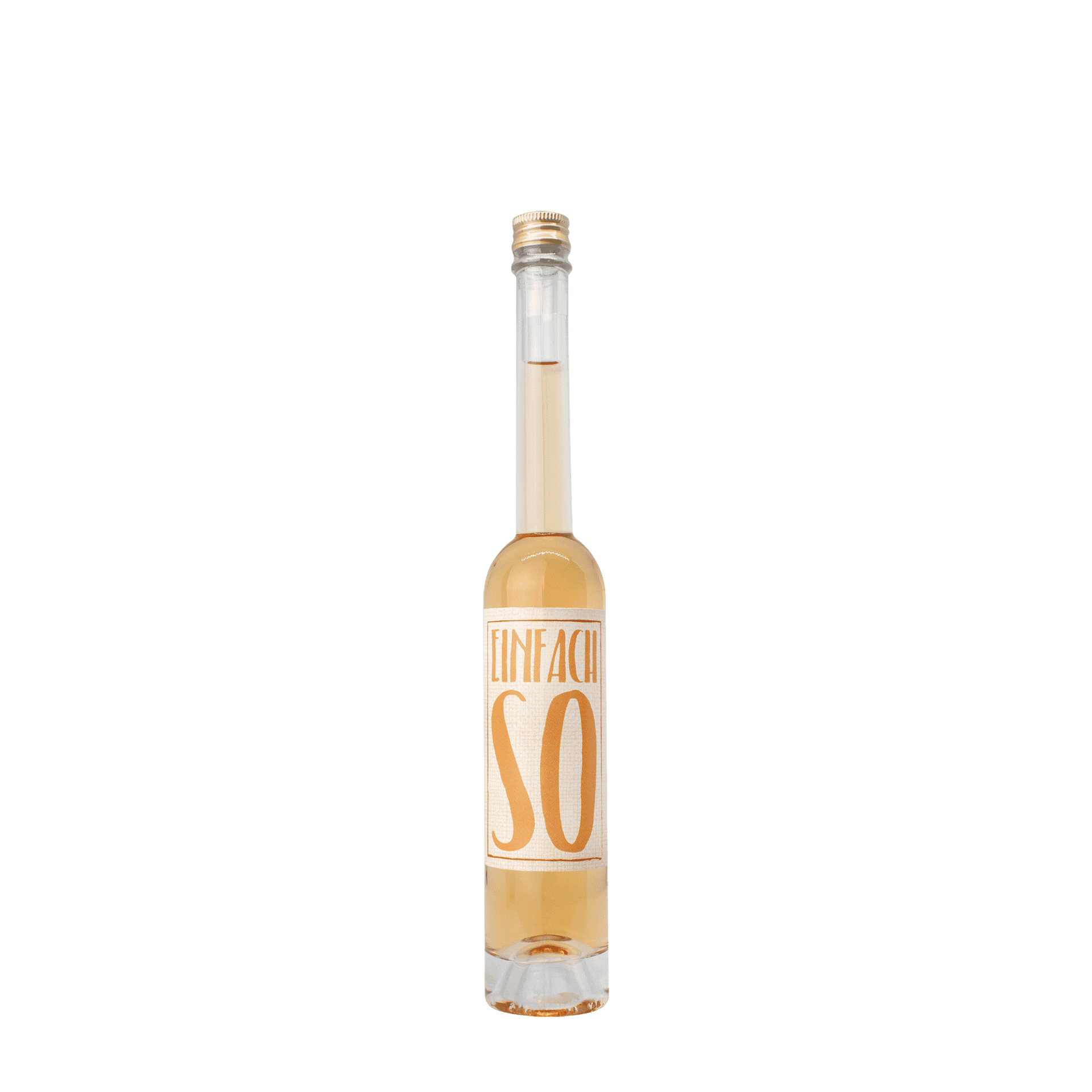 "Einfach So" - Roter Weinbergspfirsich-Likör - 100 ml Flasche