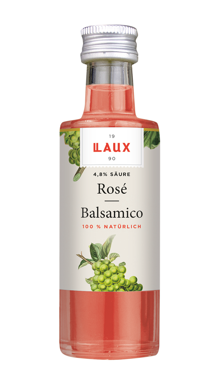 Rosé Balsamico - 40ml Flasche - 4,8 % Säure