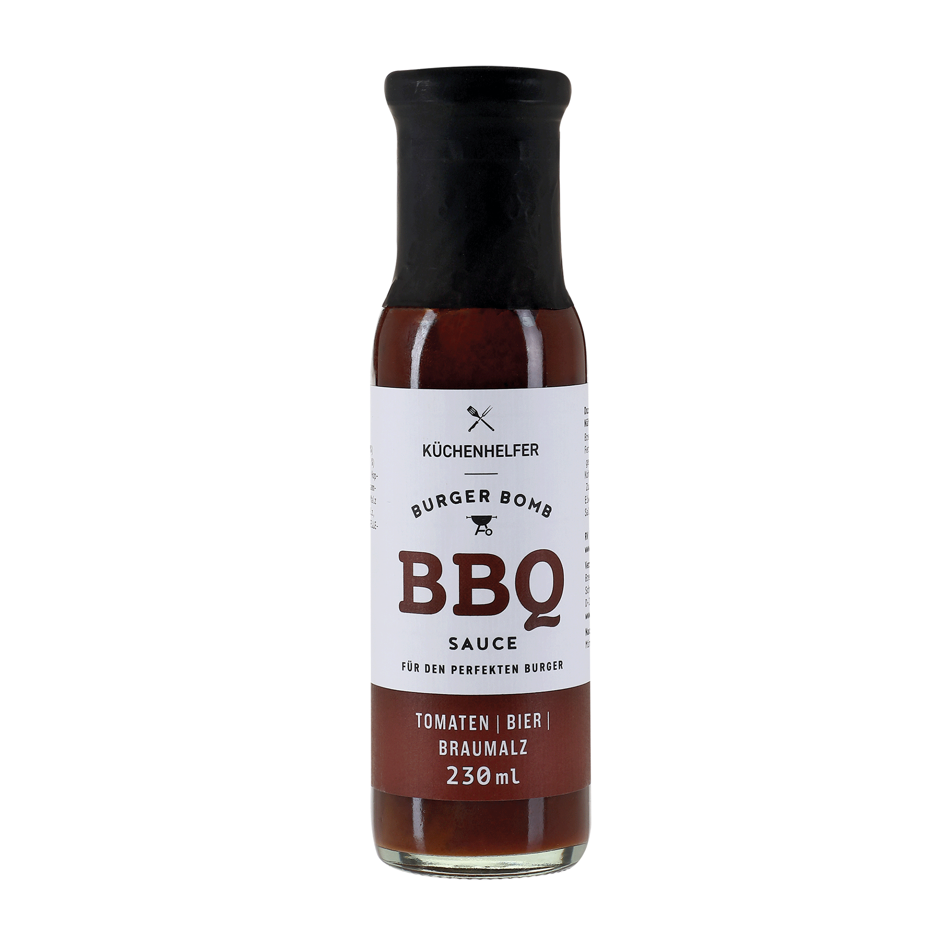 Burger Bomb BBQ Sauce Bier Braumalz Burger Bomb BBQ Sauce Bier Braumalz
