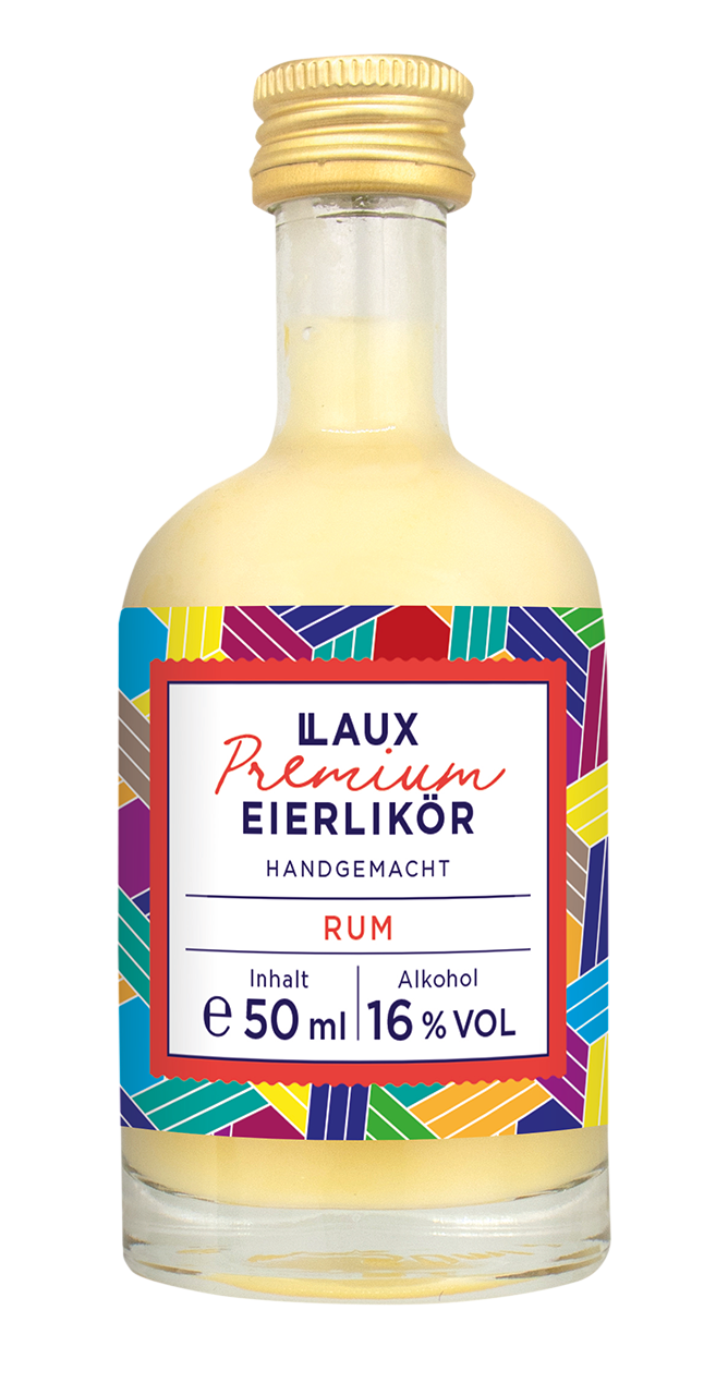 Premium Eierlikör Rum- 50 ml Flasche Premium Eierlikör Rum- 50 ml Flasche
