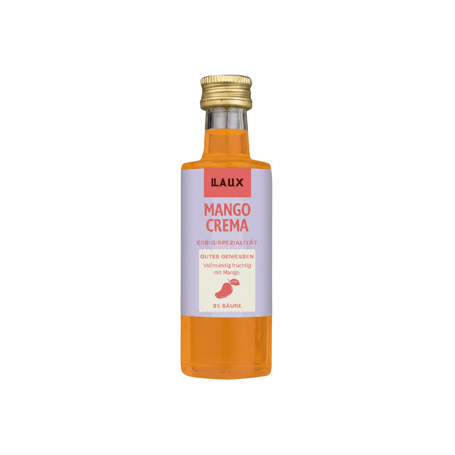Mango Crema - ohne Zuckerzusatz - 40 ml Flasche - 3 % Säure