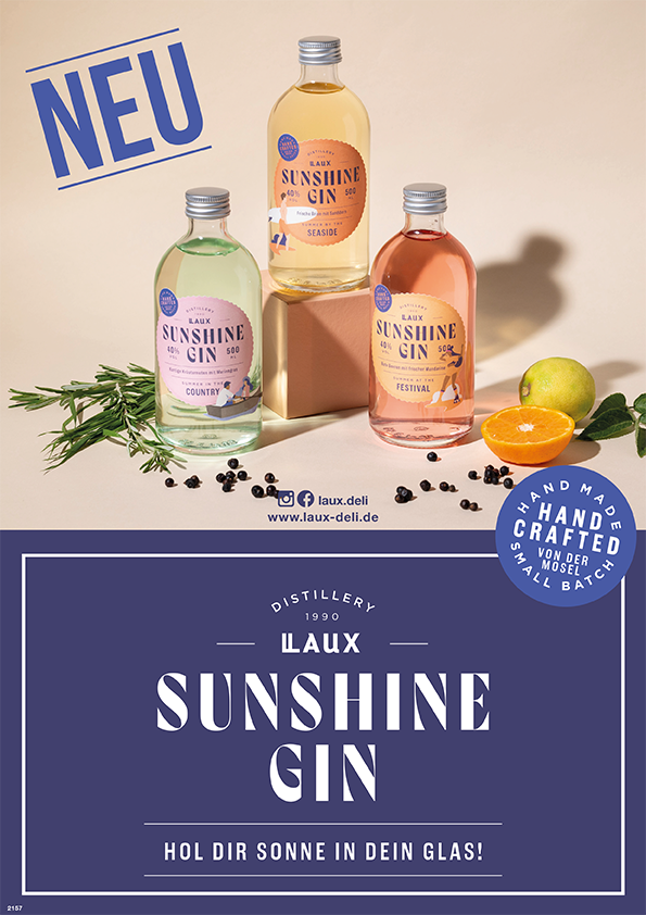 Plakat A4 Sunshine Gin