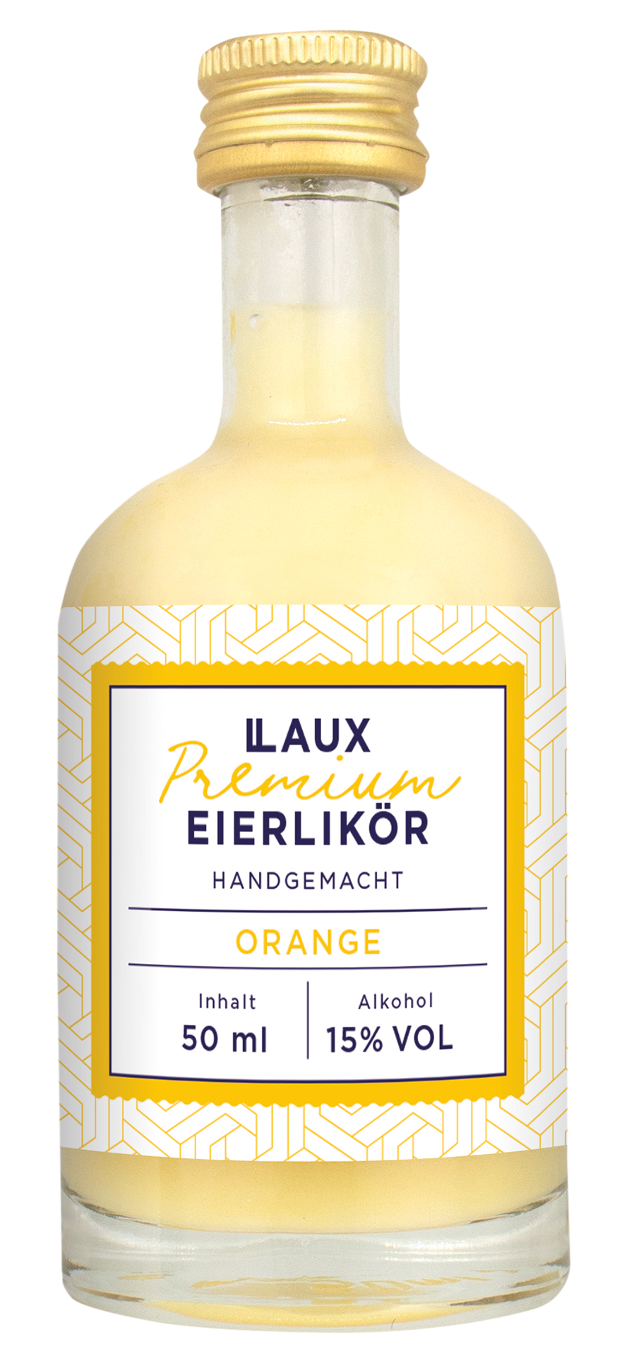 Premium Eierlikör Orange - 50 ml Premium Eierlikör Orange - 50 ml