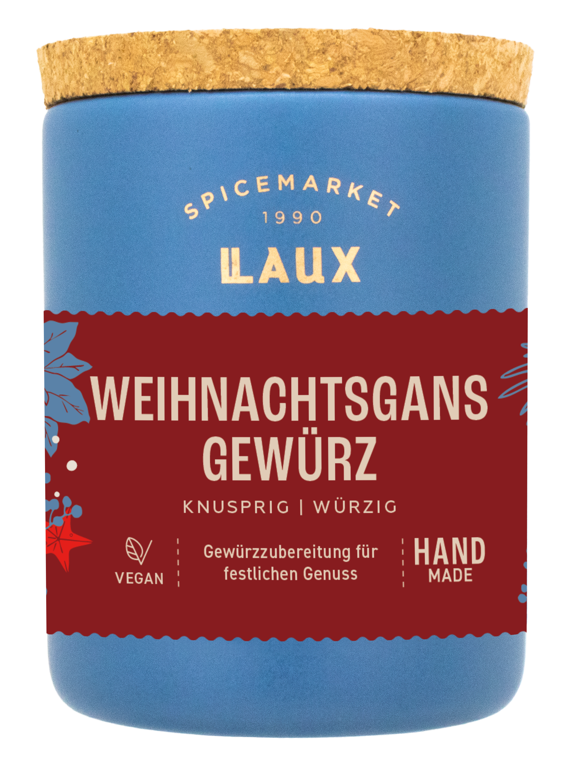 Weihnachtsgans Gewürzmischung - 70g - im schicken Keramiktopf 