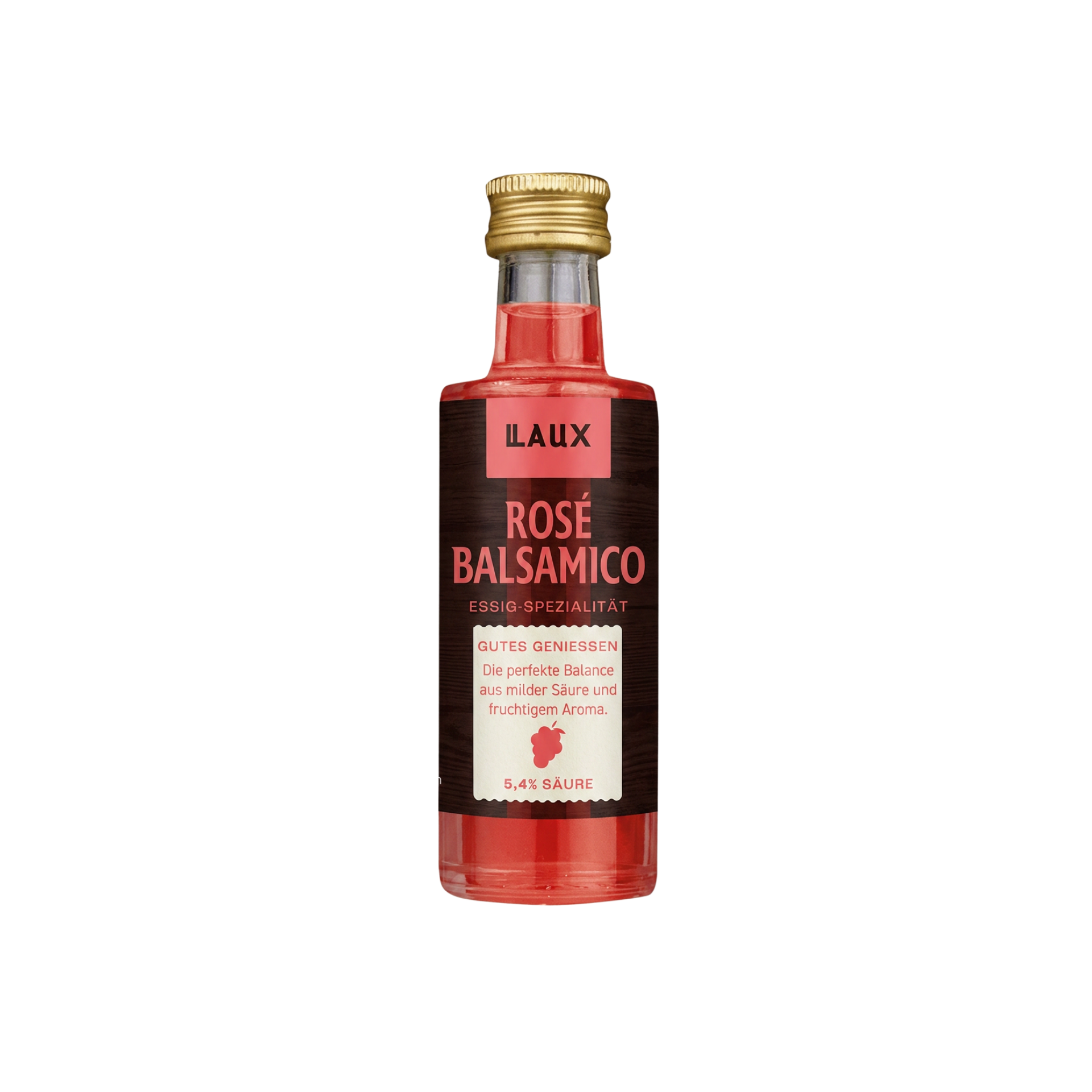 Rosé Balsamico - 40 ml Flasche - 5,4 % Säure
