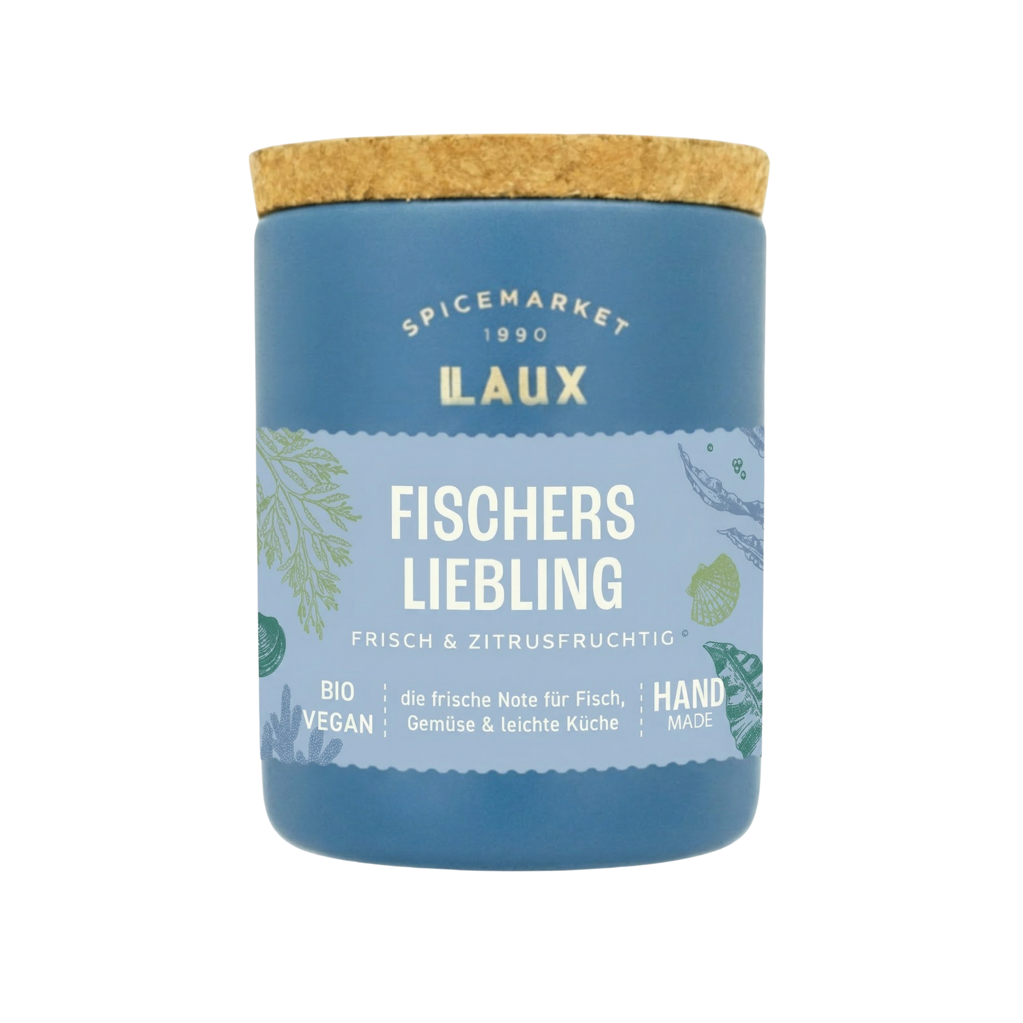 Fischers Liebling - Bio Limette-Dill Salz im Keramiktopf