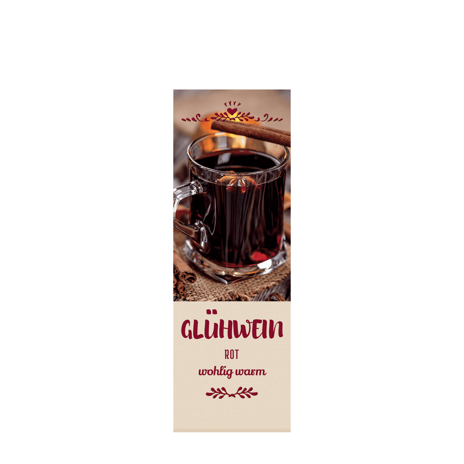 Glühwein Schild Glühwein Schild