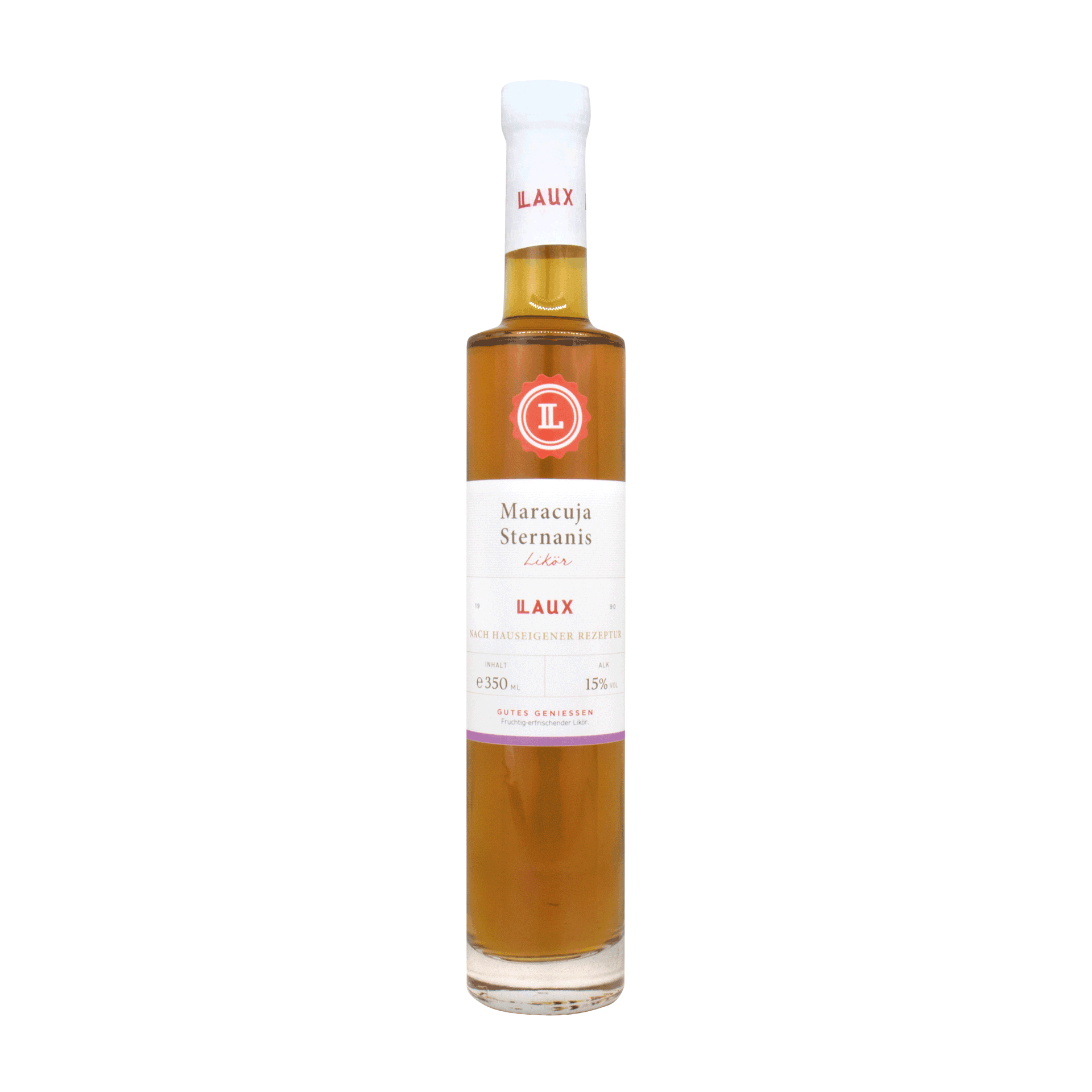 Maracuja Likör mit Sternanis - 350 ml Flasche