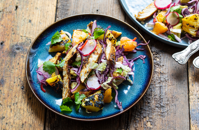 Gegrilltes Hähnchen mit Jamaican Jerk Gewürz