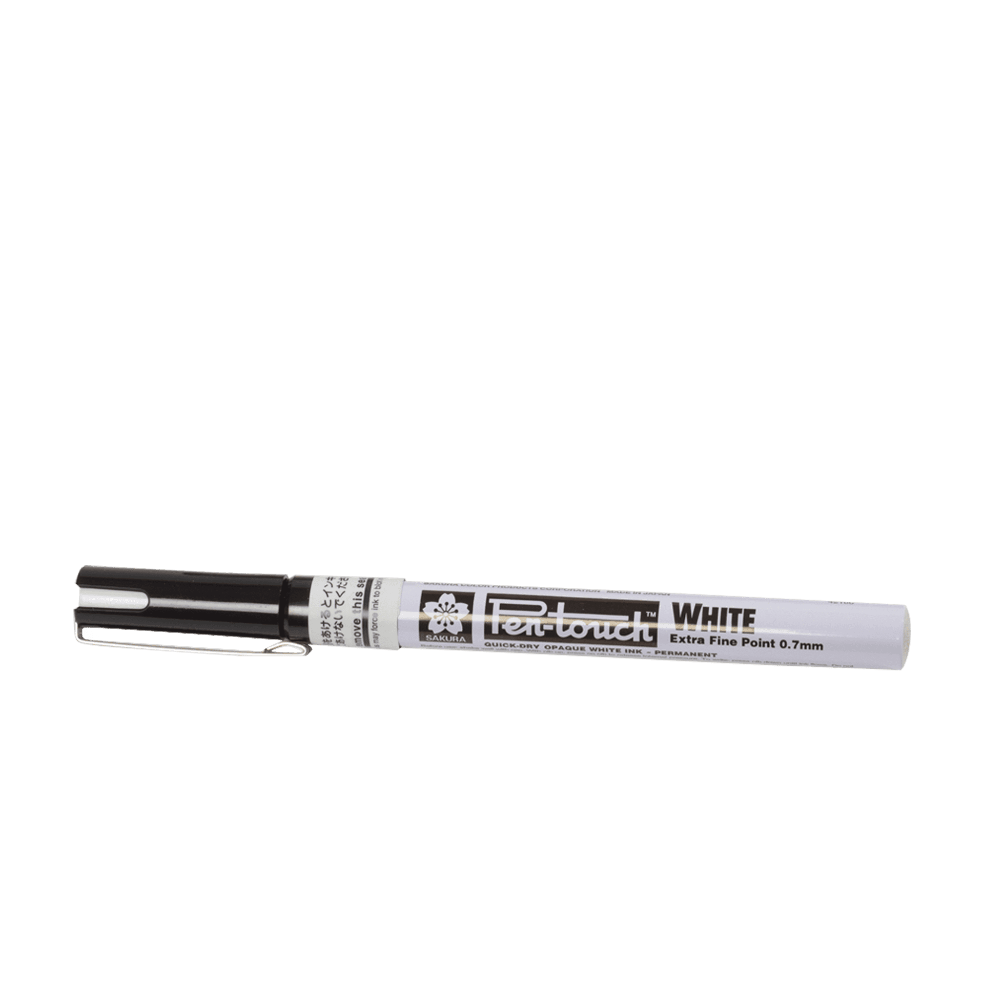 Pen Touch Stift weiß -  extra-fine 0,7 mm