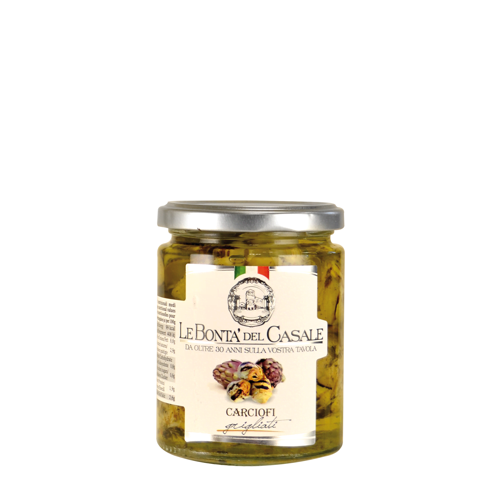 Cuori di Carciofi Grigliata - gegrillte Artischocken Cuori di Carciofi Grigliata - gegrillte Artischocken